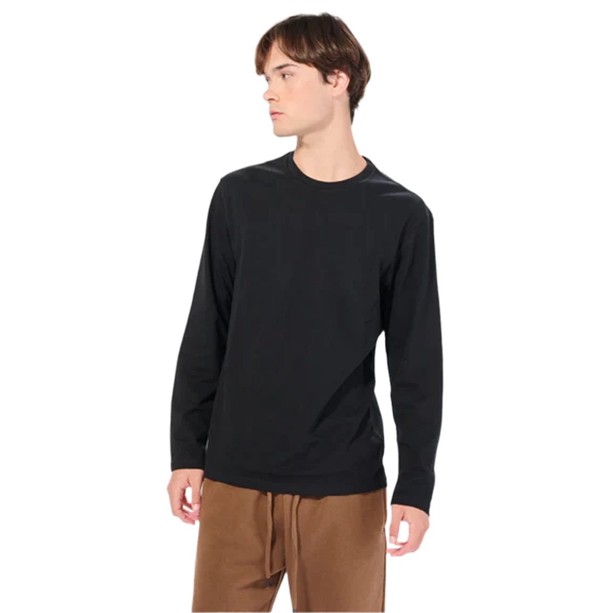 AXISM 7011, - Dri Ease Long Sleeve Tee, Black