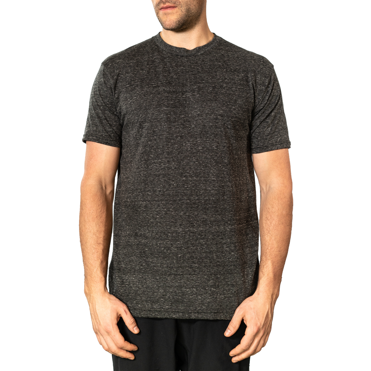 OPTIMA 47317, - Men's Snow Tee, Black Onyx