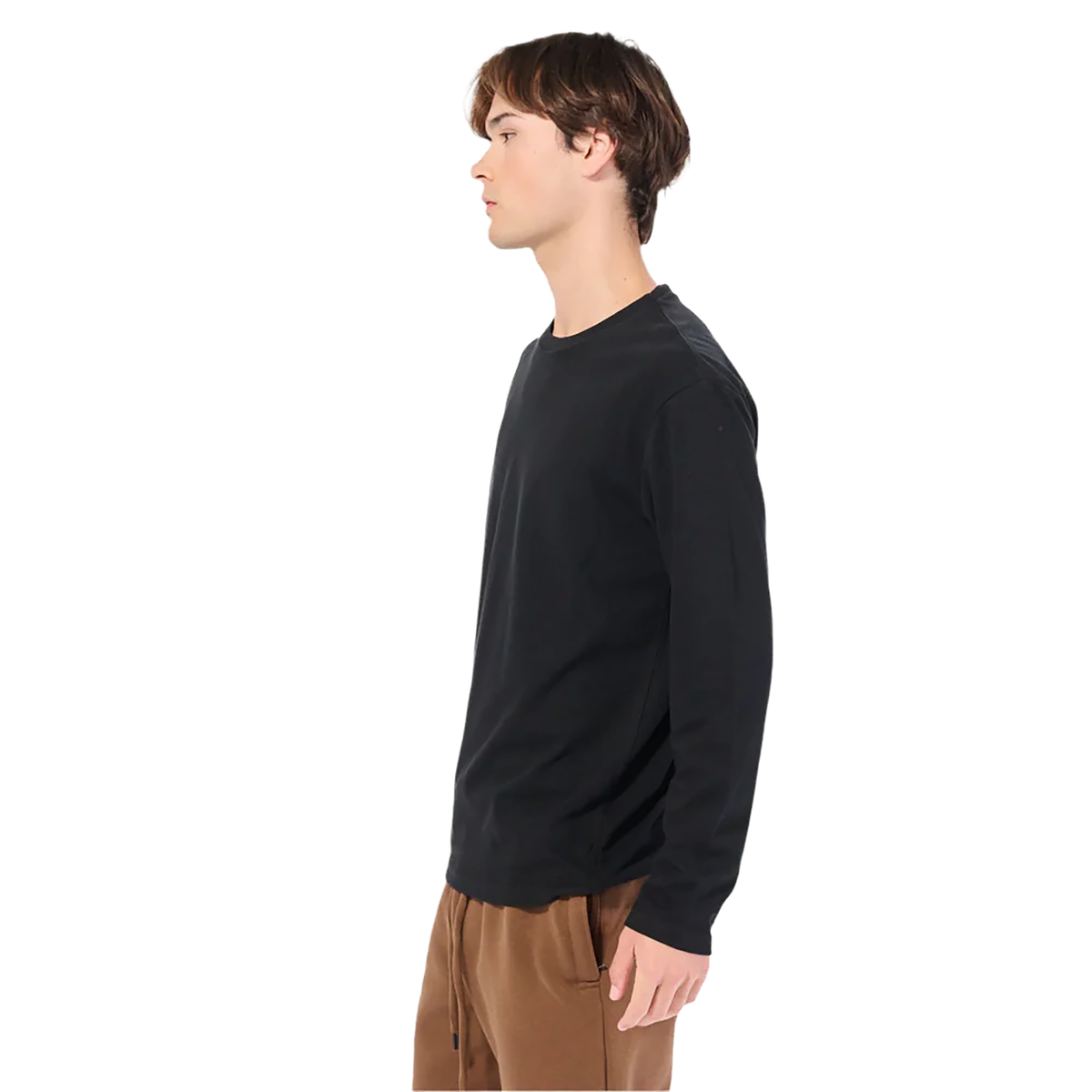 AXISM 7011, - Dri Ease Long Sleeve Tee, Black