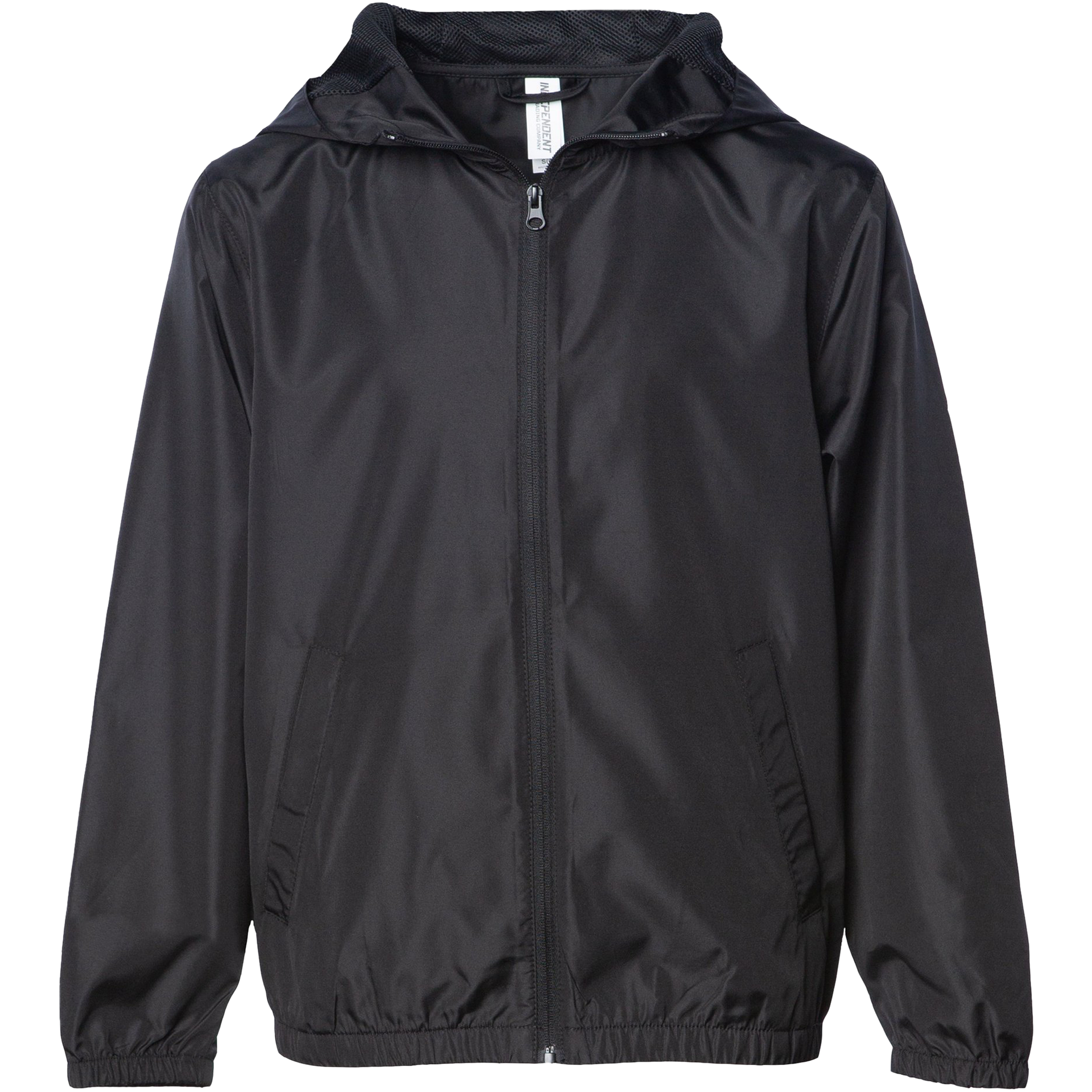 EXP24YWZ - Youth Lightweight Windbreaker Jacket Black EXP24 EXP24YWZ EXPEDITION INDEPENDENT jacket OUTERWEAR POLYESTER REGULAR tearaway windbreaker YOUTH