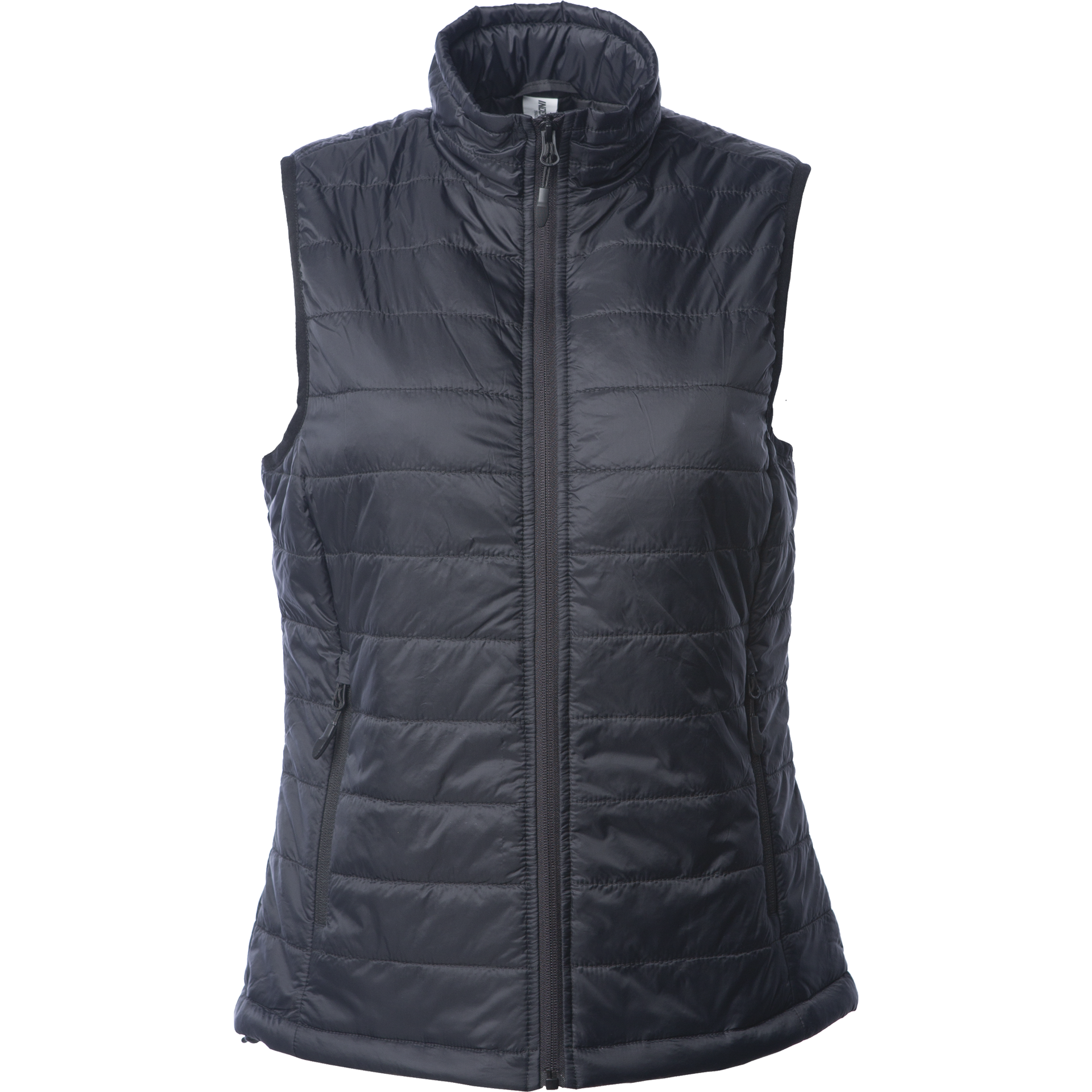 EXP220PFV - Women's Hyper-loft Puffy Vest Black EXPEDITION INDEPENDENT NYLON OUTERWEAR PERFORMANCE POLYESTER REGULAR tearaway VESTS WOMEN ZIPS