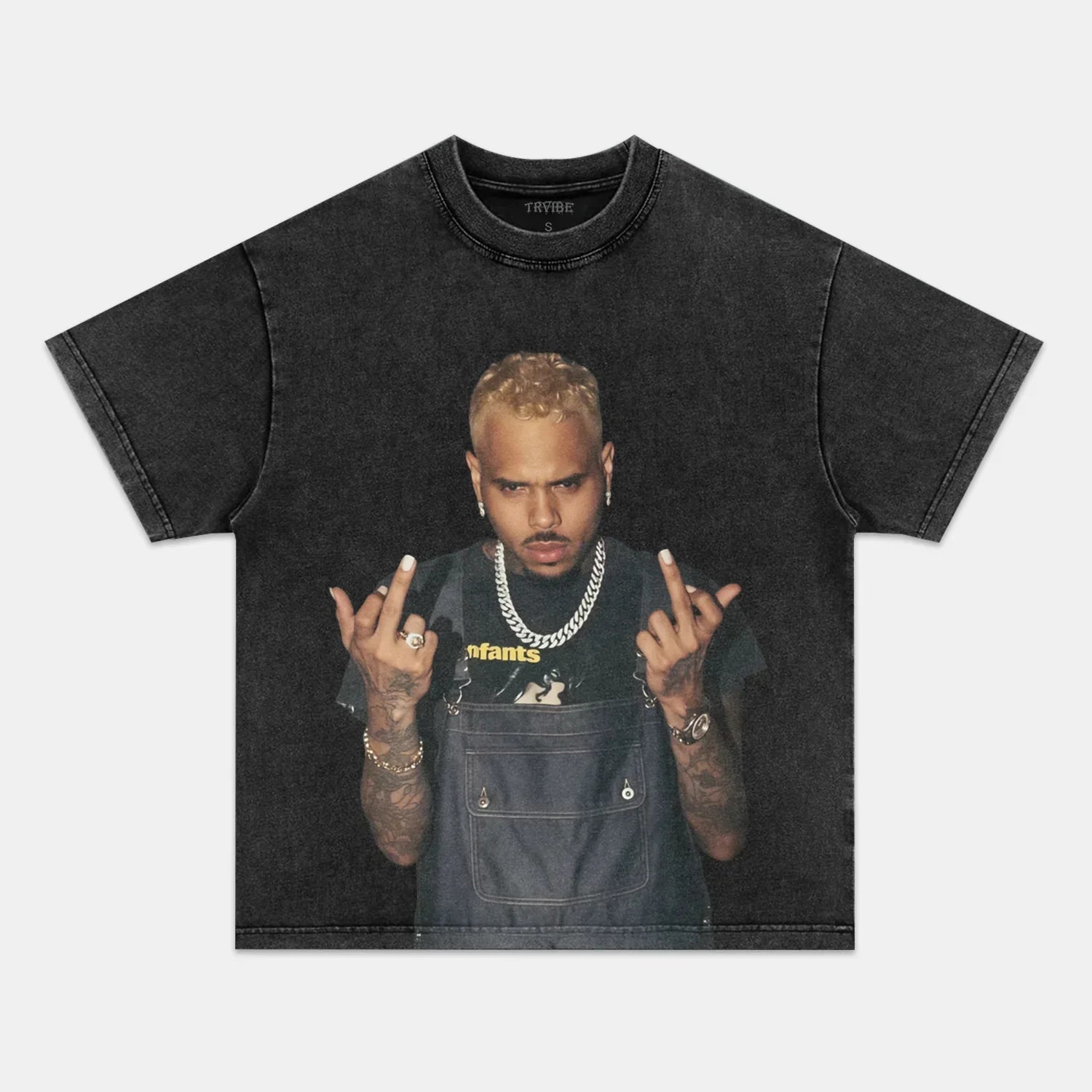 Chris Brown: Music Icon Tee V13 PEPPER TEE Chrisbrown MUSIC POP