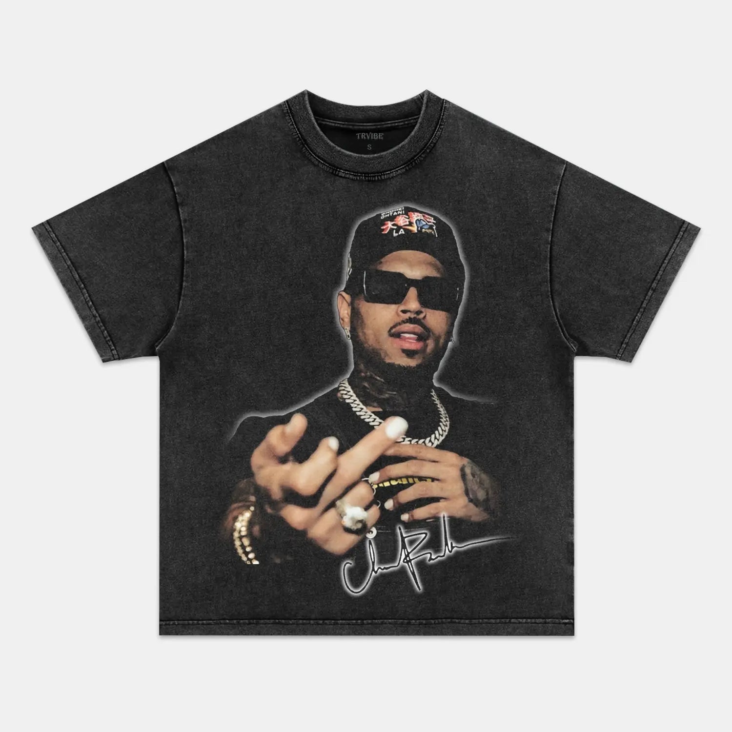 Chris Brown: Music Icon Tee V12 Chrisbrown HIP HIP HOP HIPHOP MUSIC POP