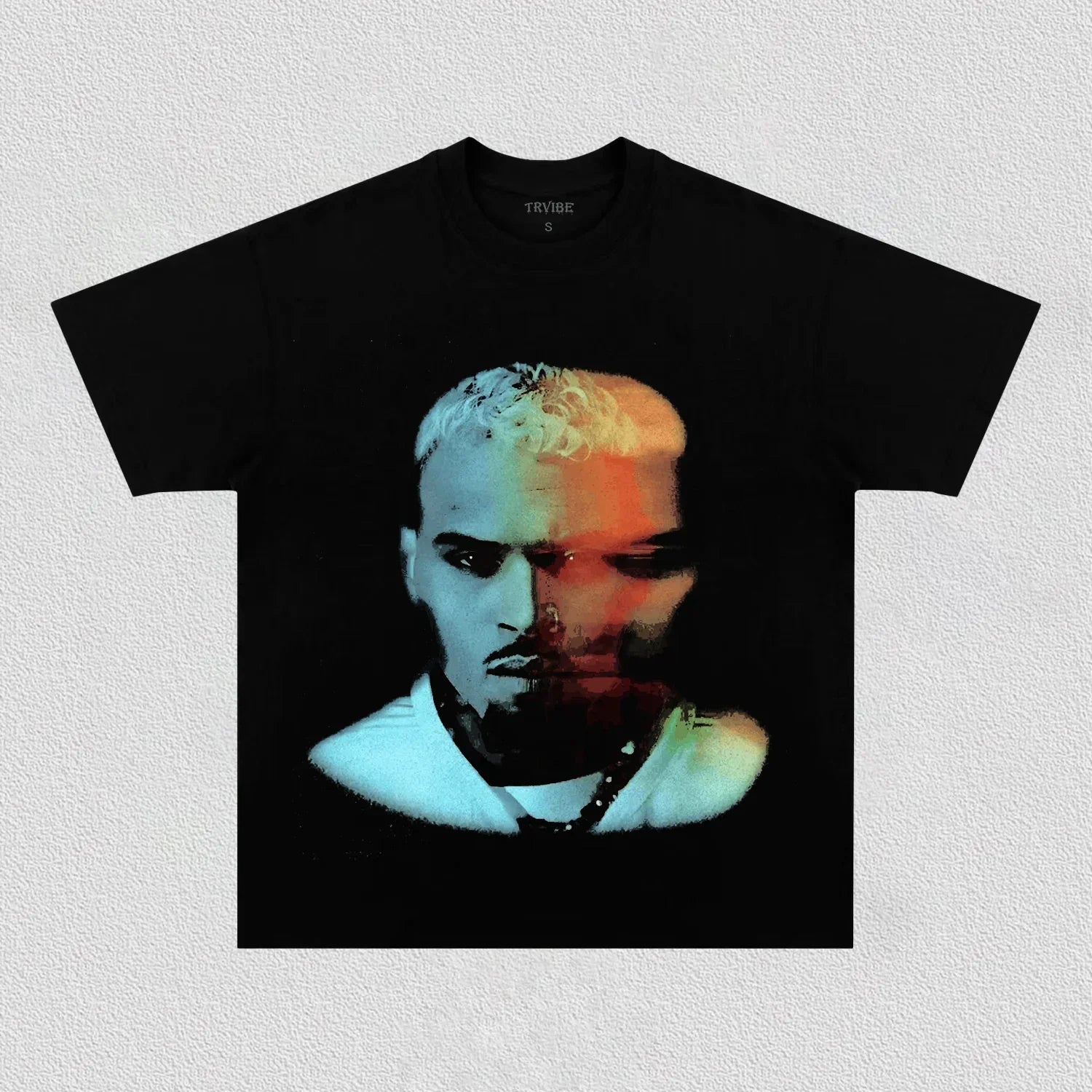 Chris Brown: Music Icon Tee V5 BLACK TEE Chrisbrown MUSIC POP