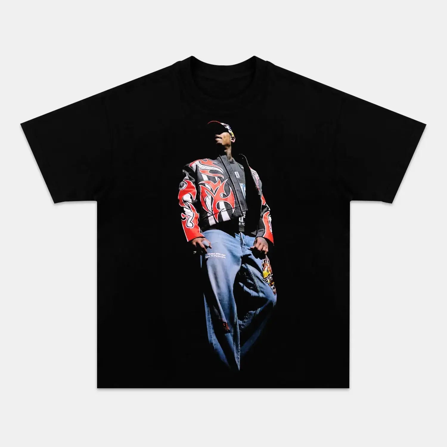 Chris Brown: Music Icon Tee V15 BLACK TEE Chrisbrown HIP HOP MUSIC