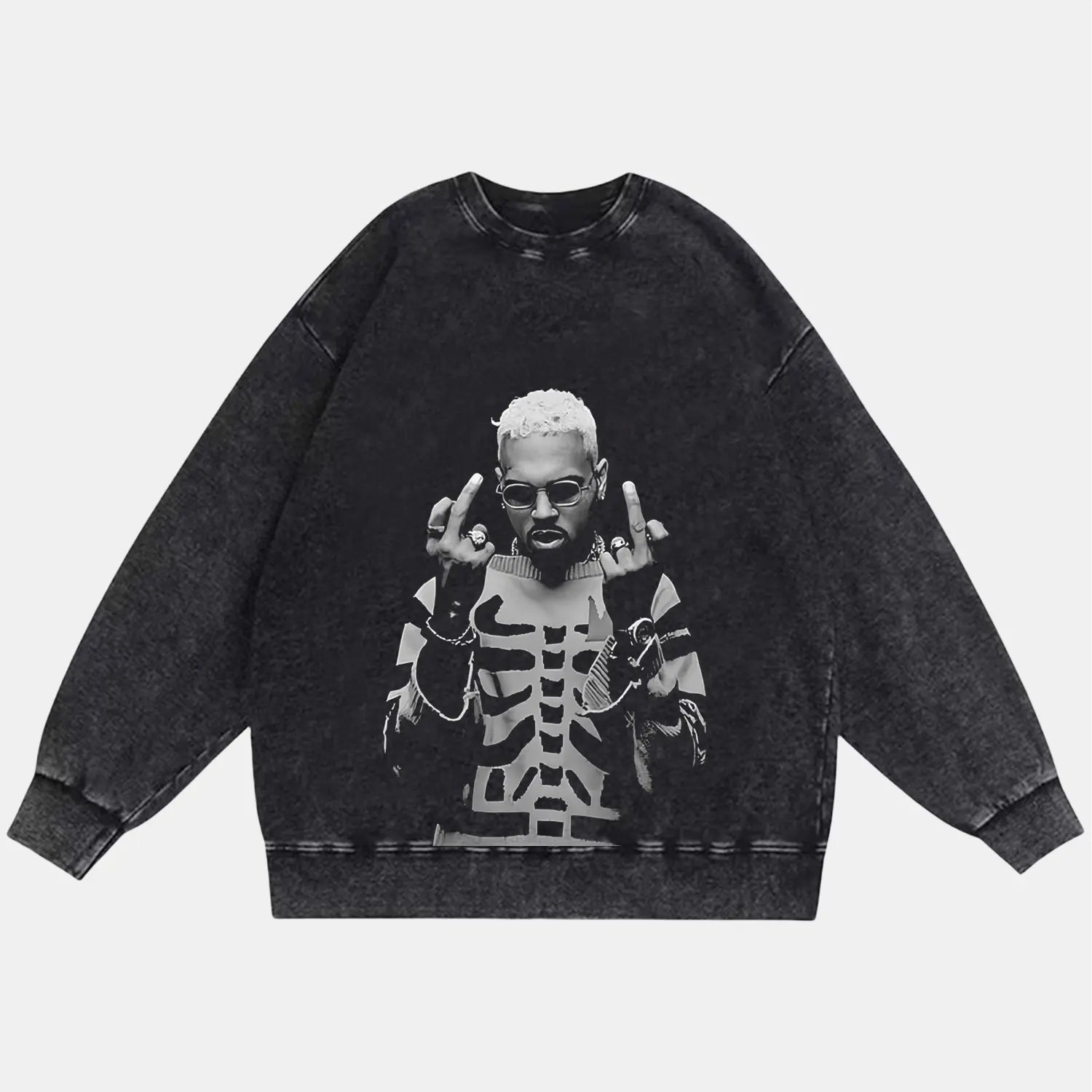 Chris Brown: Music Icon Tee V2 chrisbrown HIP HIP HOP HIPHOP MUSIC POP