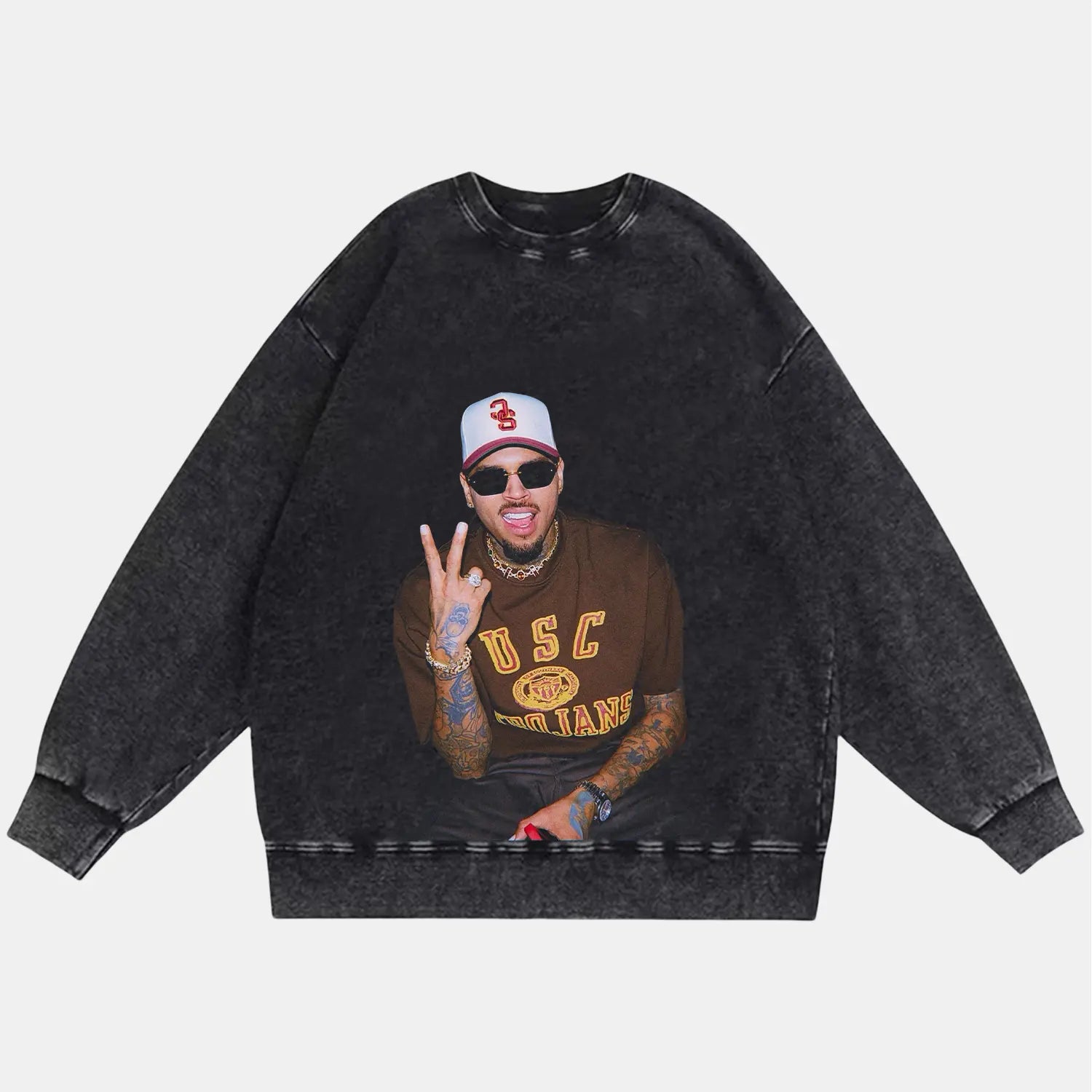 Chris Brown: Music Icon Tee V3 Chrisbrown HIP HOP MUSIC POP