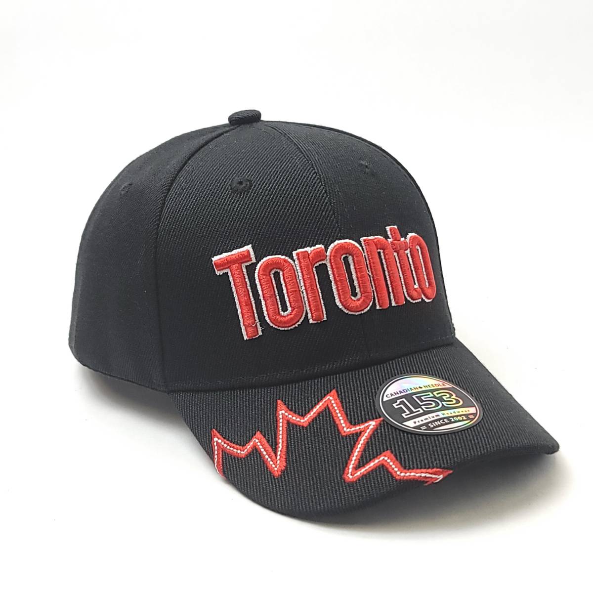 Youth - Toronto Banner Cap - Multi-Coloured, Youth Size Black Youth Canada Cap Canada Youth Toronto Youths