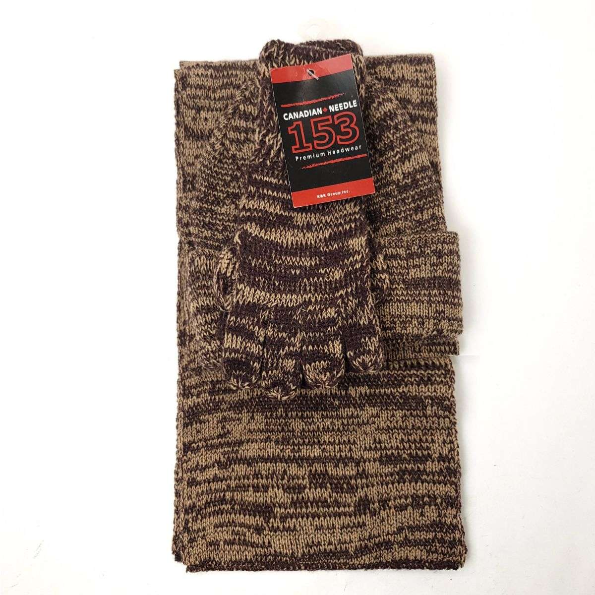 Youth - Winter 3 pieces set, Brown Mixed Colour Youths