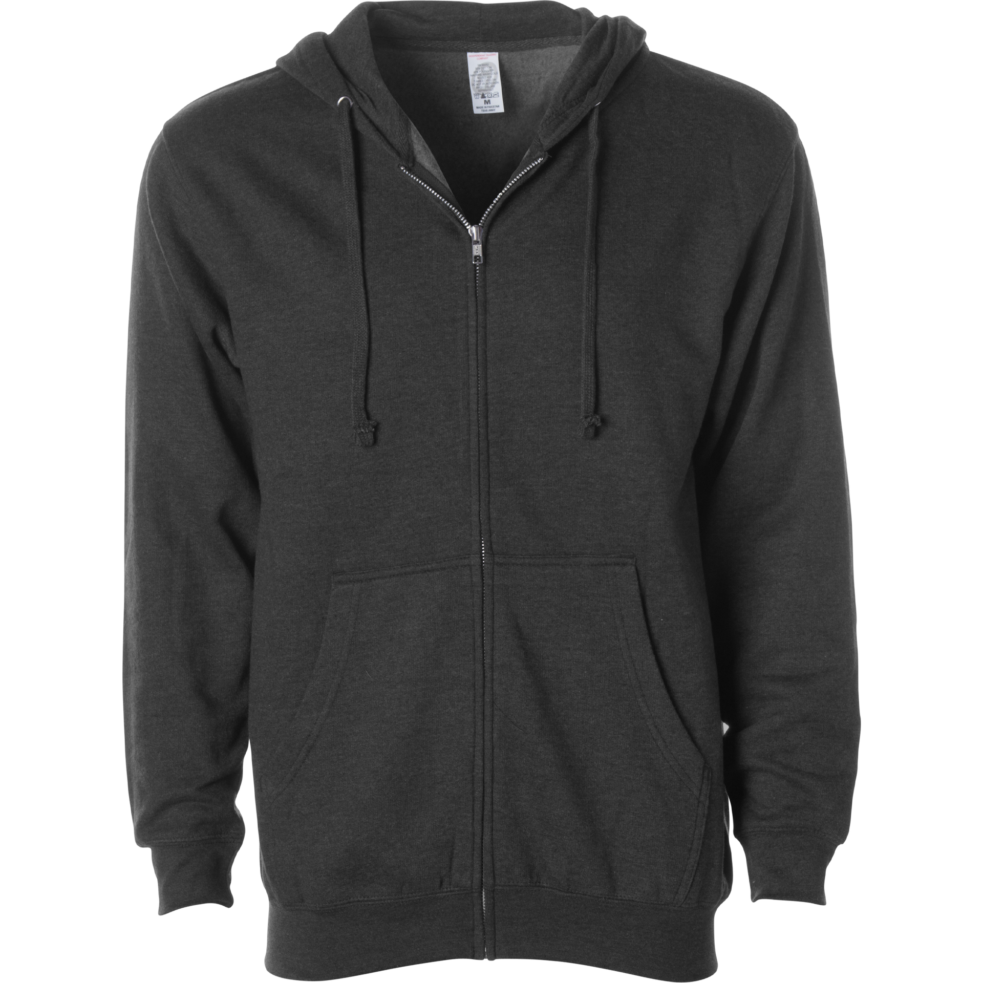 SS4500Z - Midweight Zip Hooded Sweatshirt 4500 BASIC FLEECE COTTON / POLYESTER fleece Hood INDEPENDENT MEN MIDWEIGHT REGULAR shsdparentproduct ss SS45 SS4500 sss standard STANDARD SUPPLY tearaway