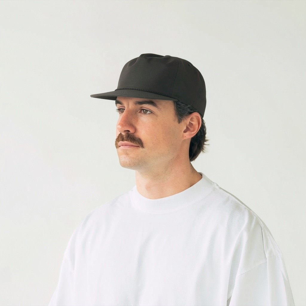 BLNKSMADE C5202-NR, | The Nylon Rope Cap, Coal