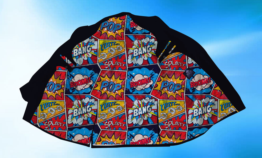 The Signature Liner | Custom Wedding Photo Suit Liner custom suit fabric sublimation suit