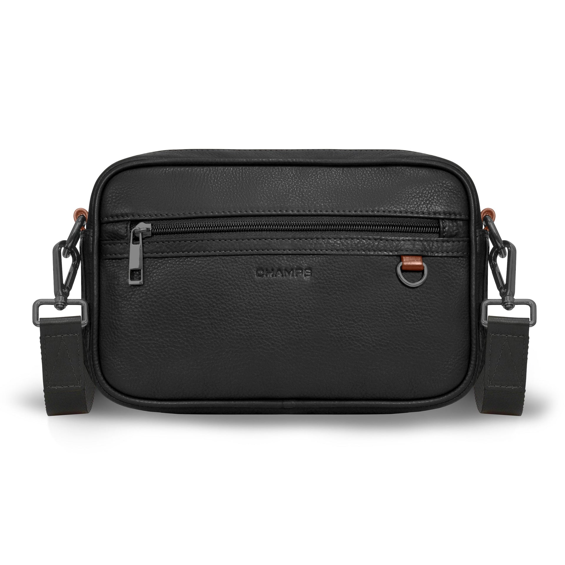Onyx / Leather Camera Bag Black Champs Luggage Shopify Collective