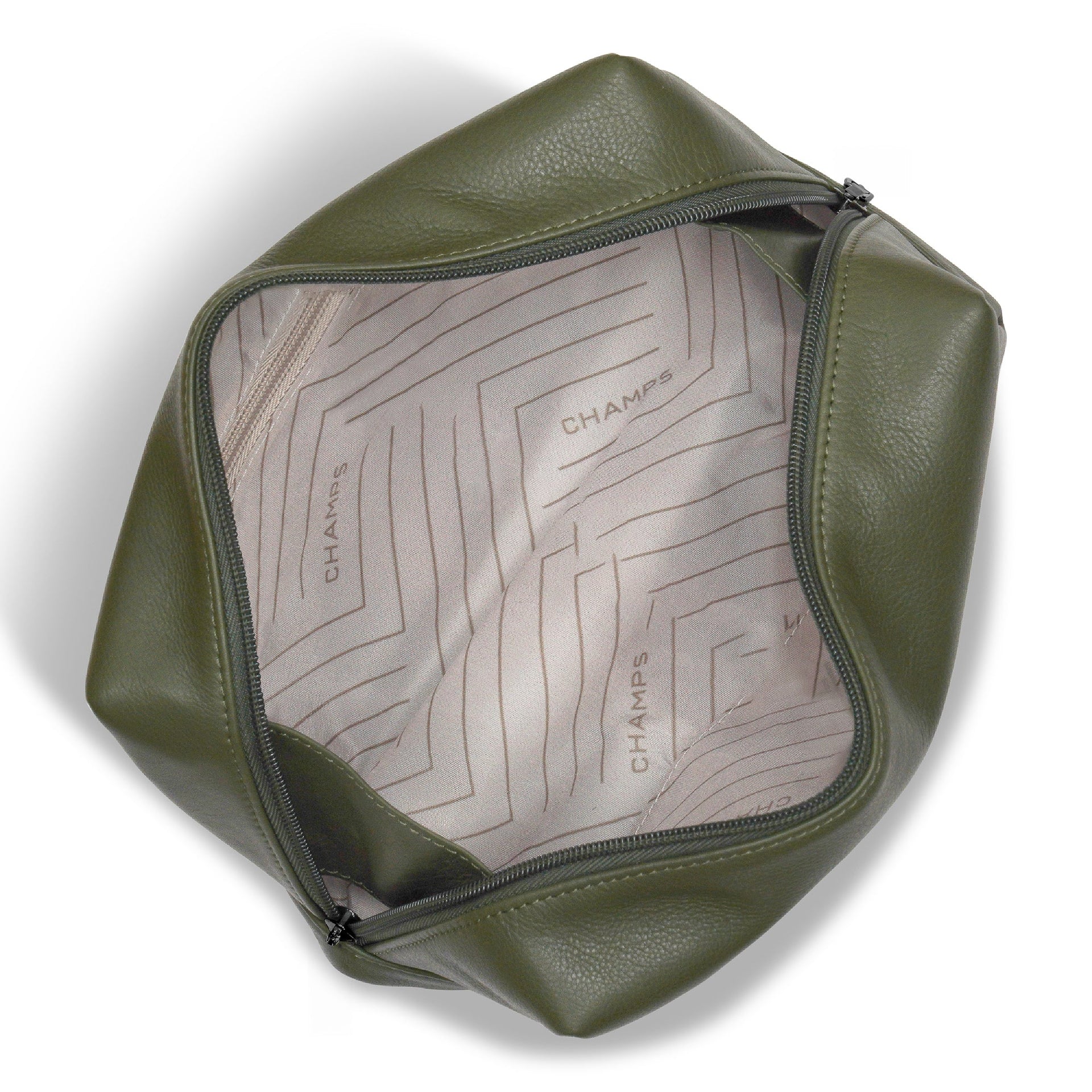 Onyx / Leather Toiletry Bag Champs Luggage Shopify Collective