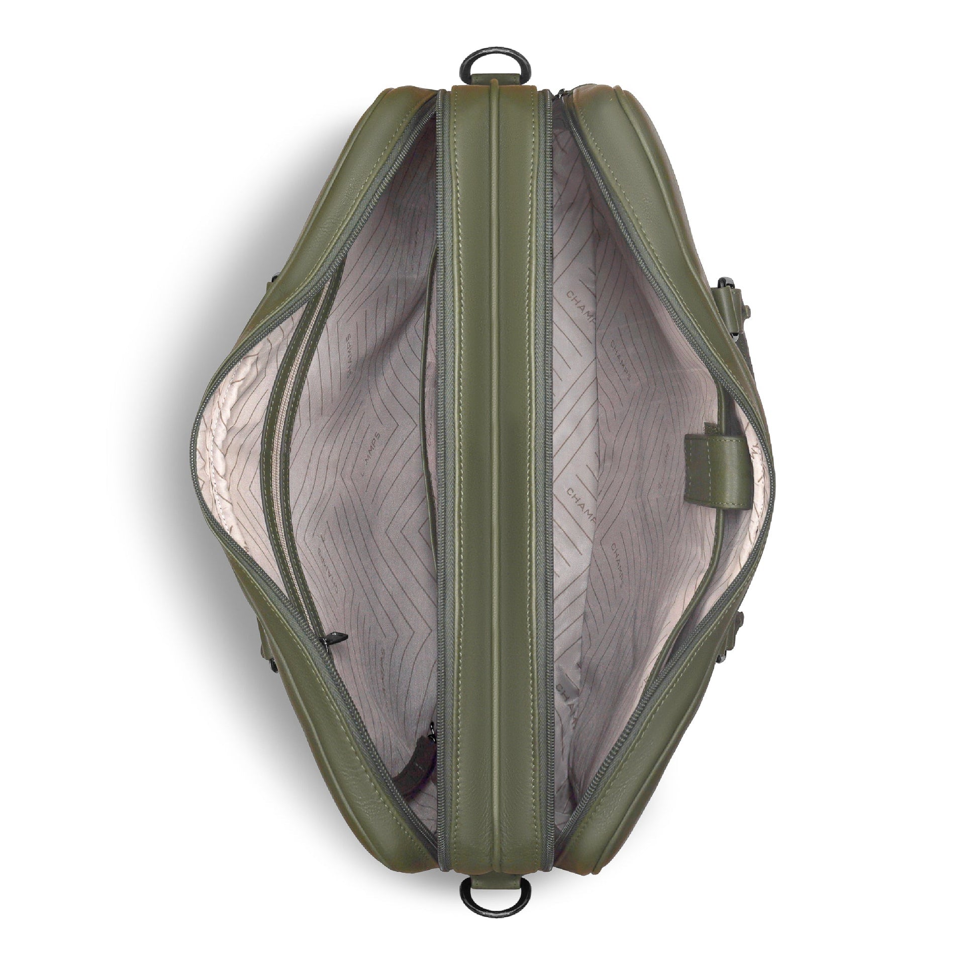 Onyx / Leather Briefcase Champs Luggage Shopify Collective