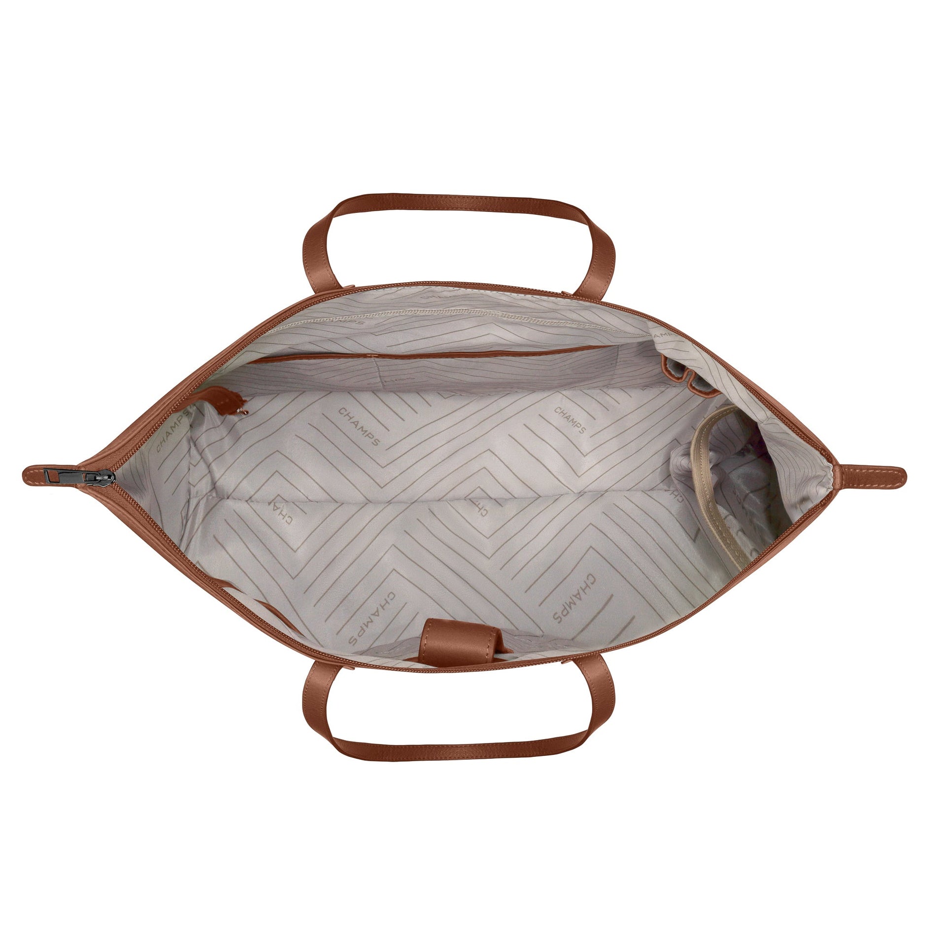 Onyx / Leather Business Tote Champs Luggage Shopify Collective