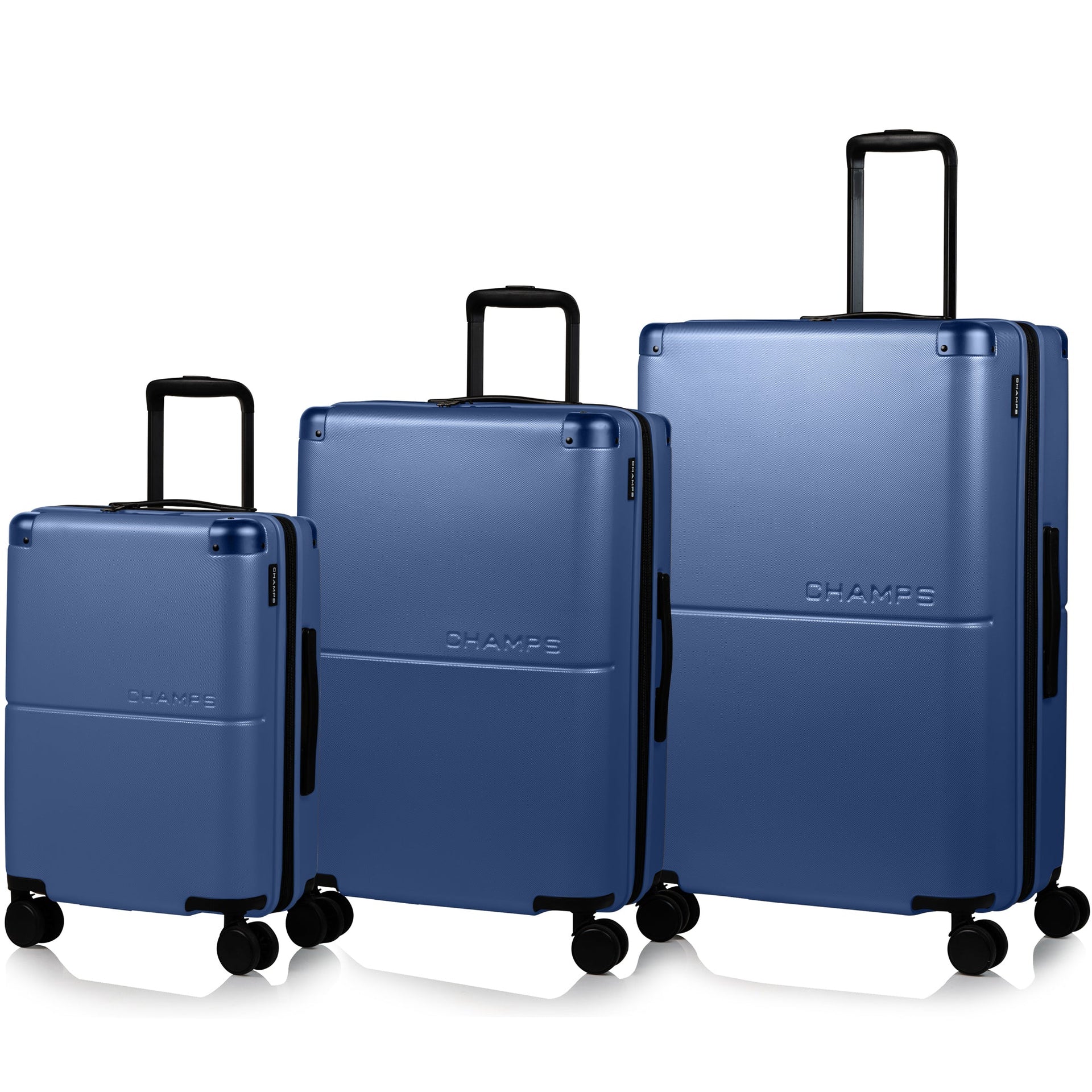 Earth / 3-Piece Luggage Set Navy Champs Luggage Shopify Collective