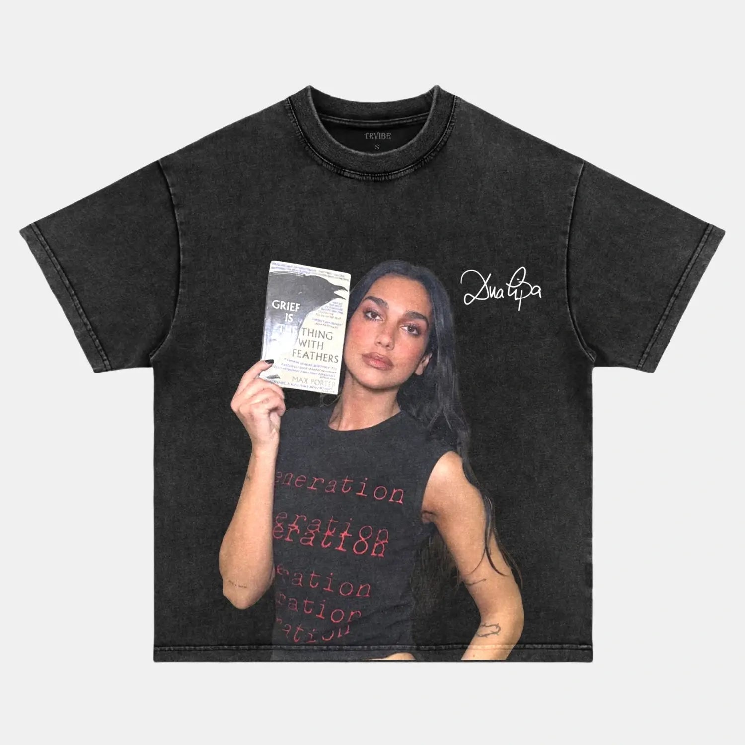 Dua Lipa: Music Icon Tee V8 DuaLipa MUSIC POP