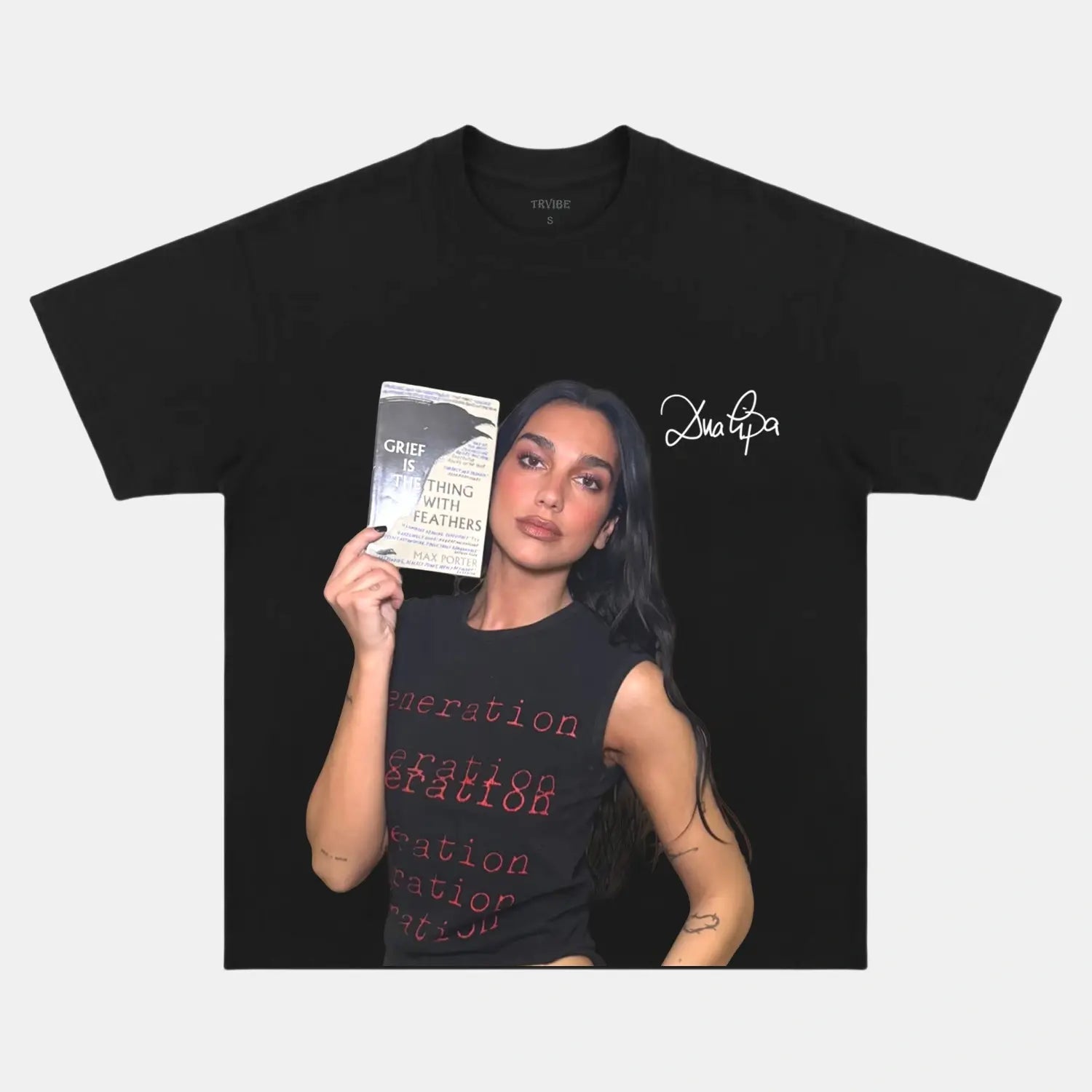 Dua Lipa: Music Icon Tee V8 DuaLipa MUSIC POP