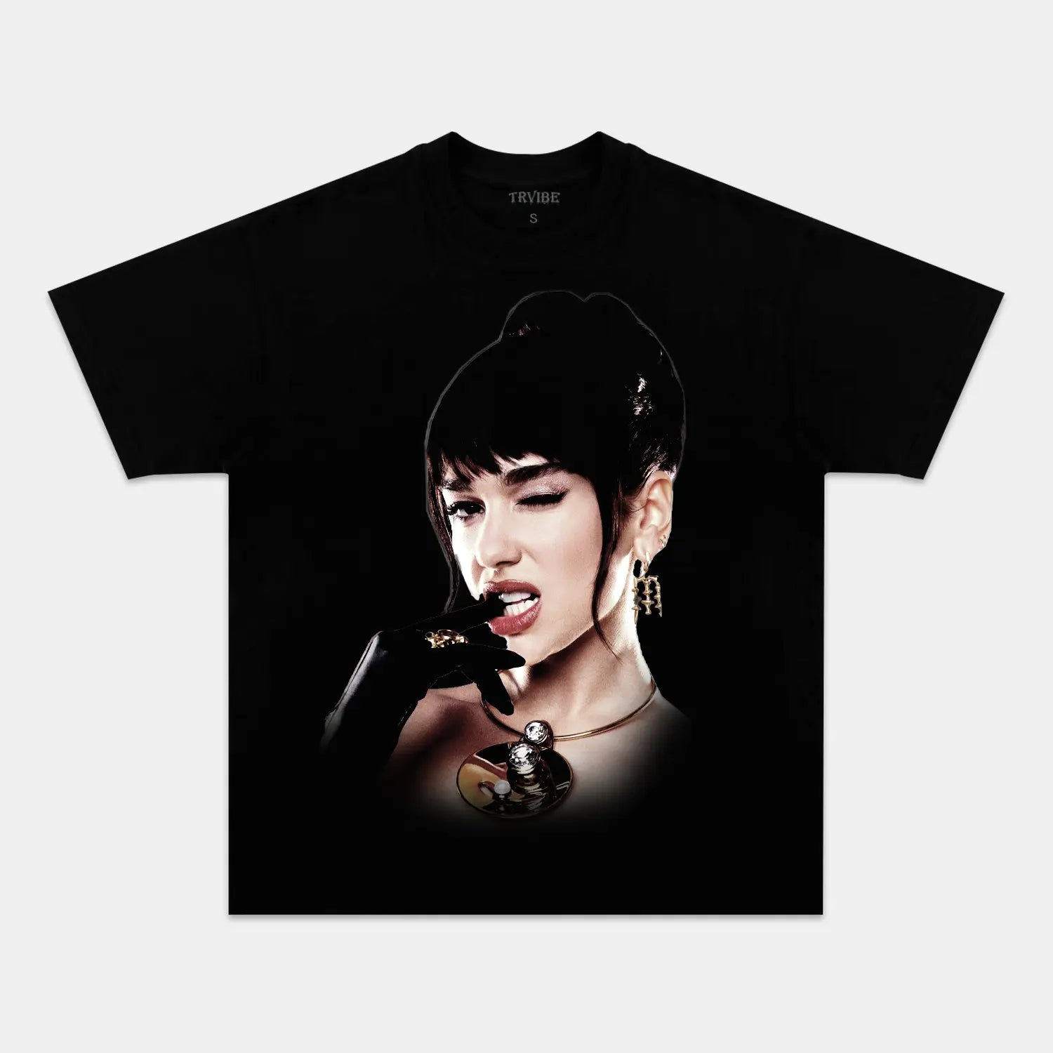 Dua Lipa: Music Icon Tee V18 DuaLipa MUSIC POP
