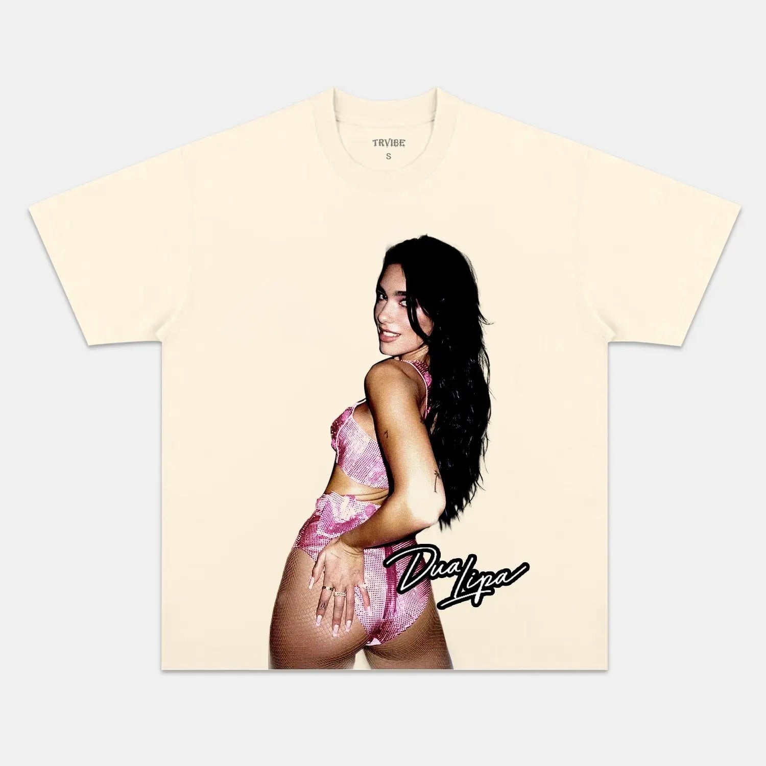 Dua Lipa: Music Icon Tee V5 IVORY TEE DuaLipa MUSIC POP