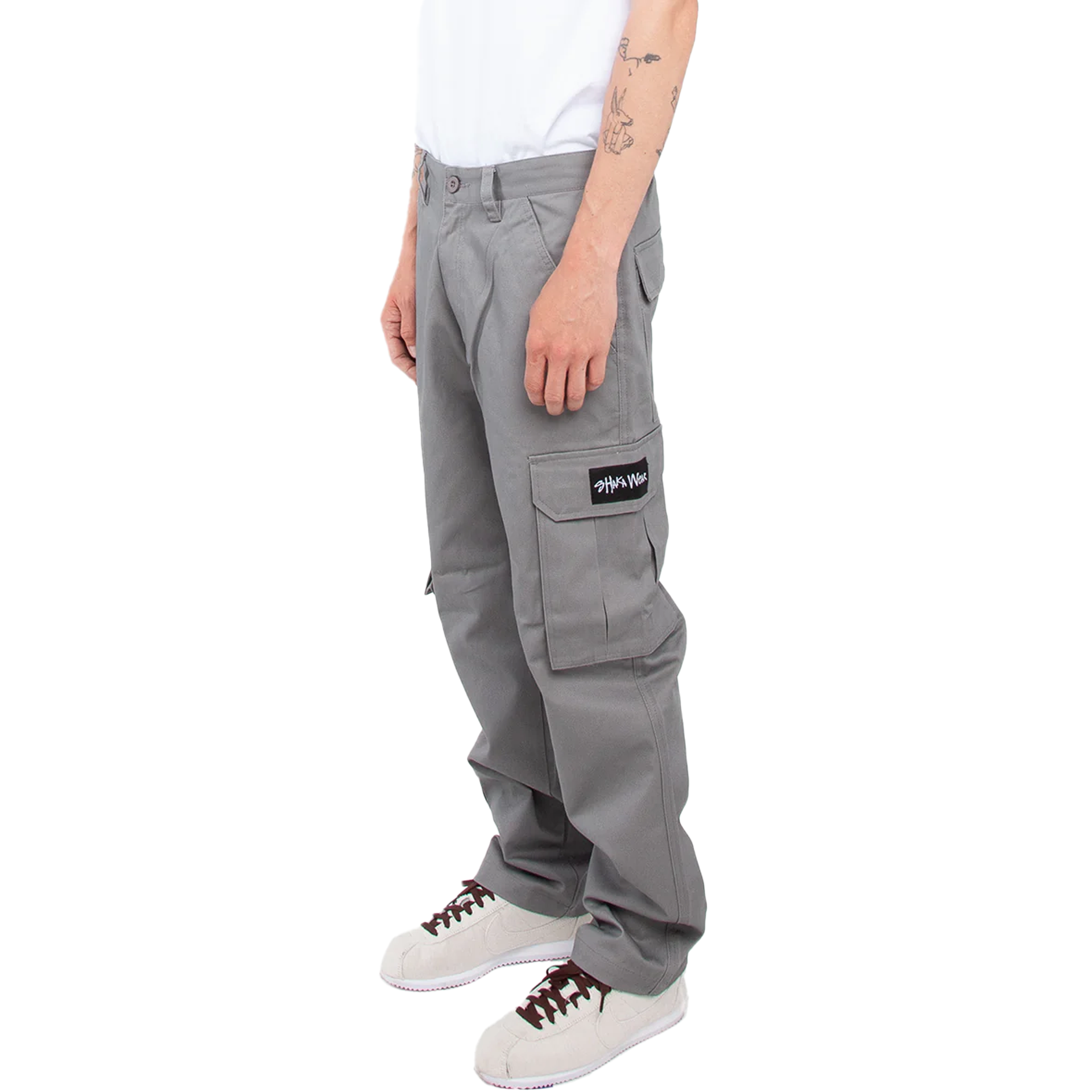 Twill Cargo Pants BOTTOMS cargo COTTON / POLYESTER LOOSE MEN shaka Shaka Wear