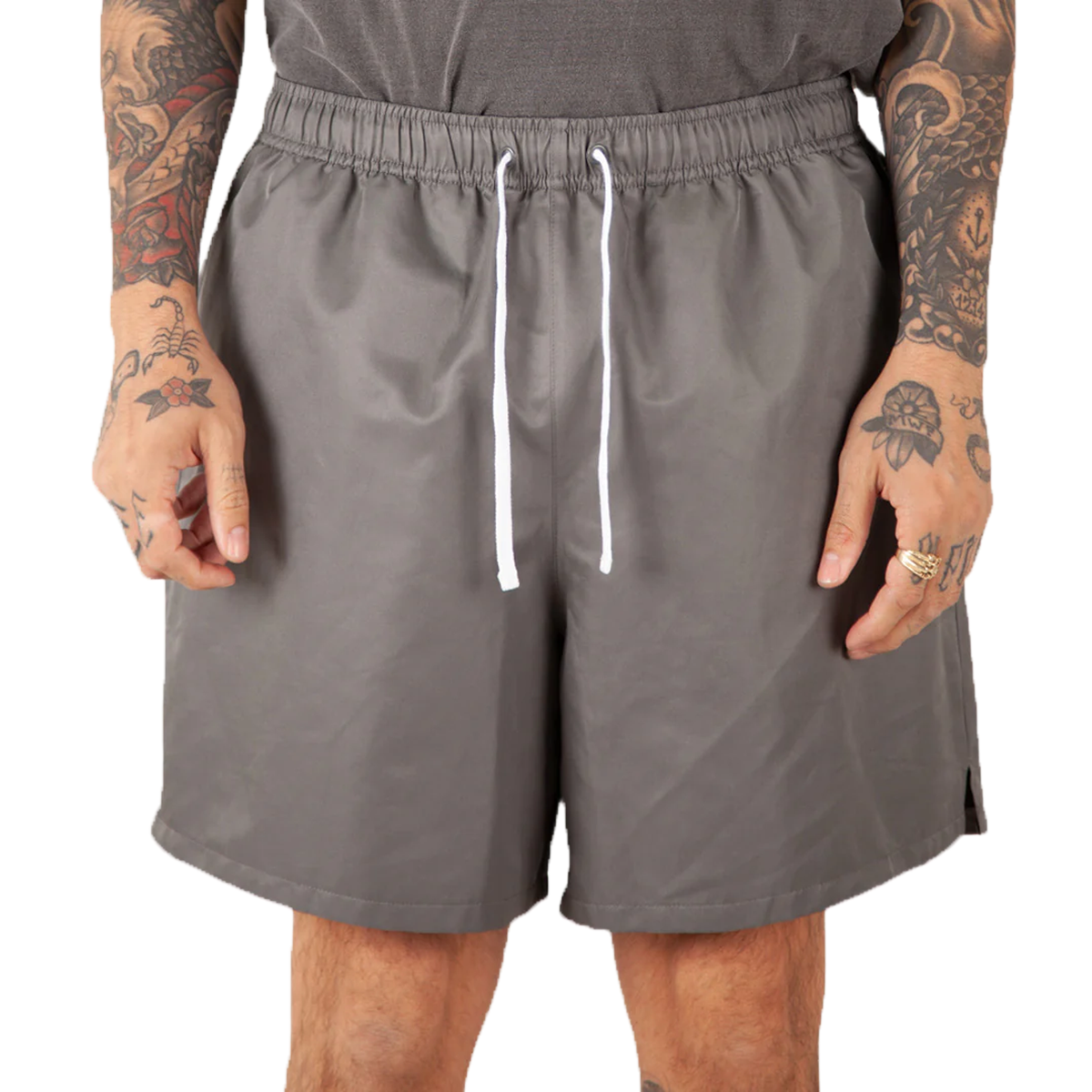 SHAKA WEAR Running Shorts, Closeout, Dark Grey