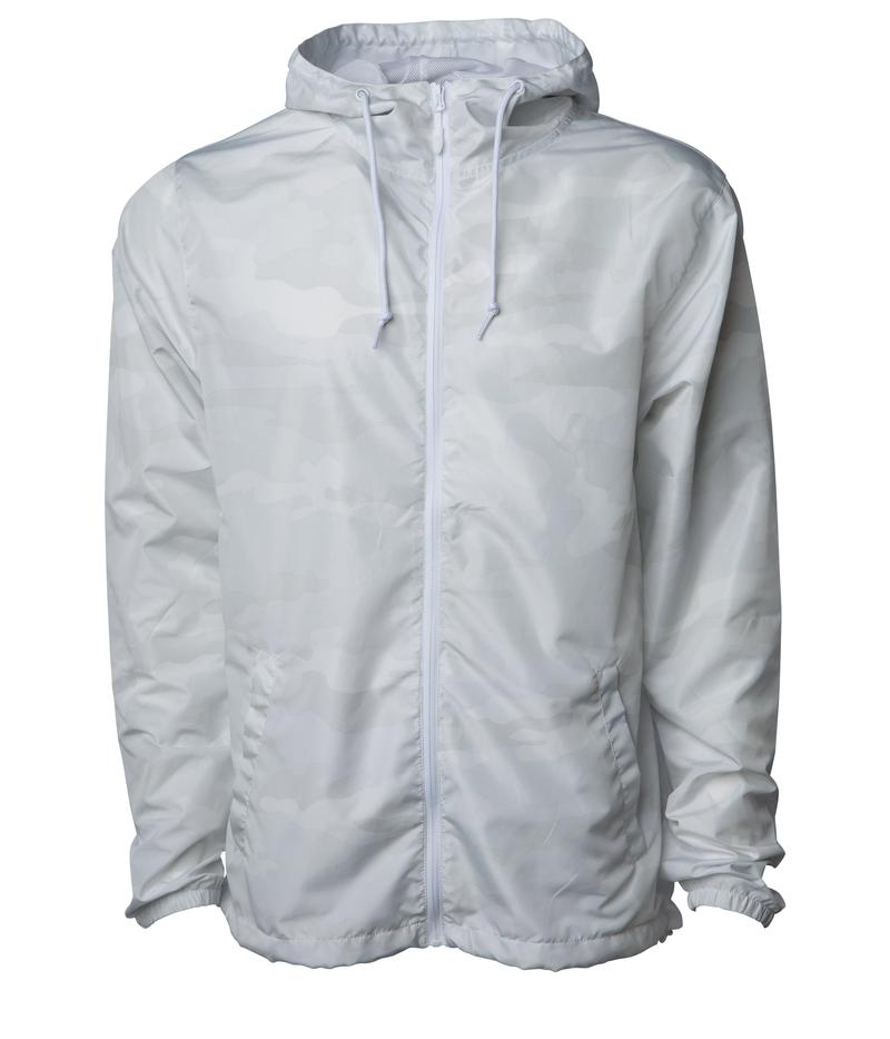 EXP54LWZ - Lightweight Windbreaker Jacket White Camo exp54 EXP54LWZ EXPEDITION INDEPENDENT jacket Lightweight OUTERWEAR PERFORMANCE POLYESTER shsdchildproduct tearaway UNISEX windbreaker