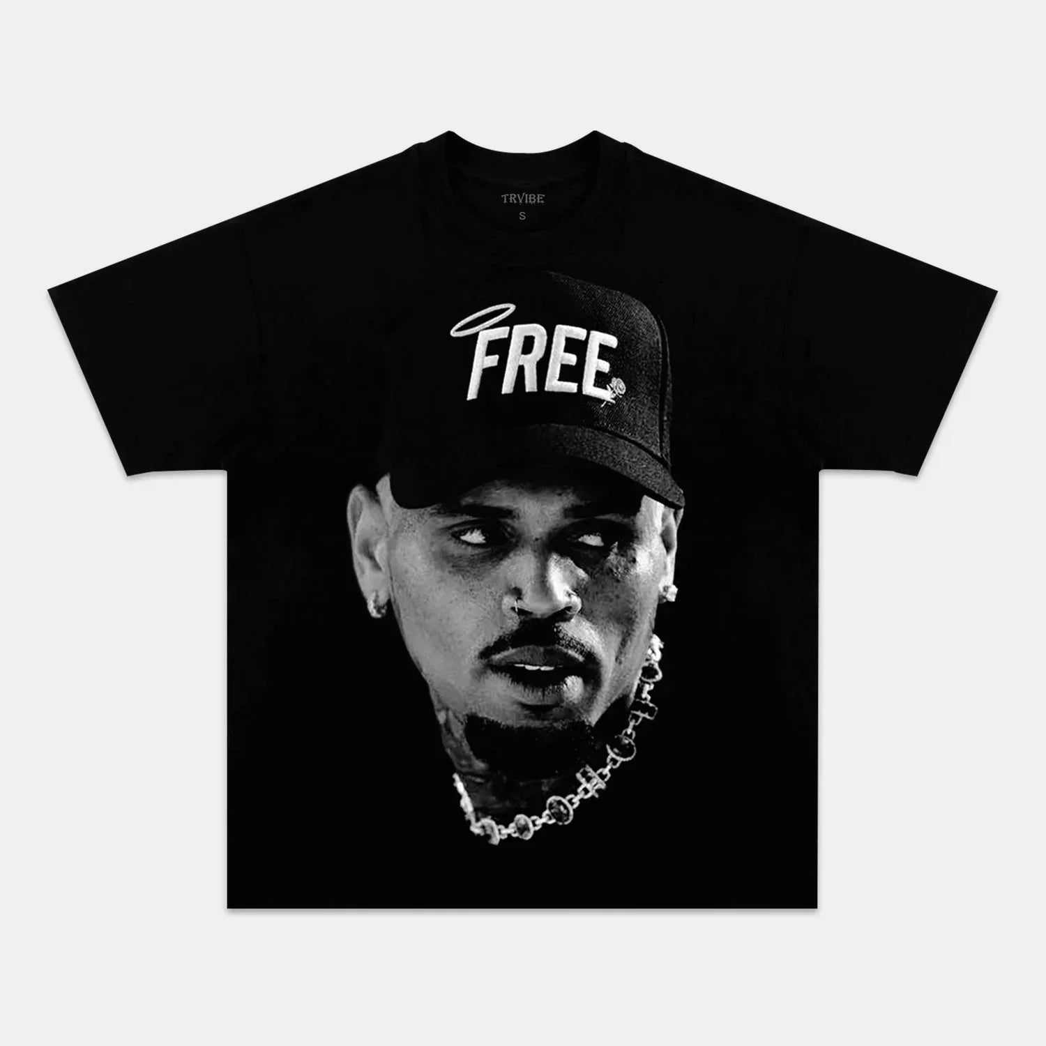 Free Breezy Tee BLACK TEE Chrisbrown MUSIC POP