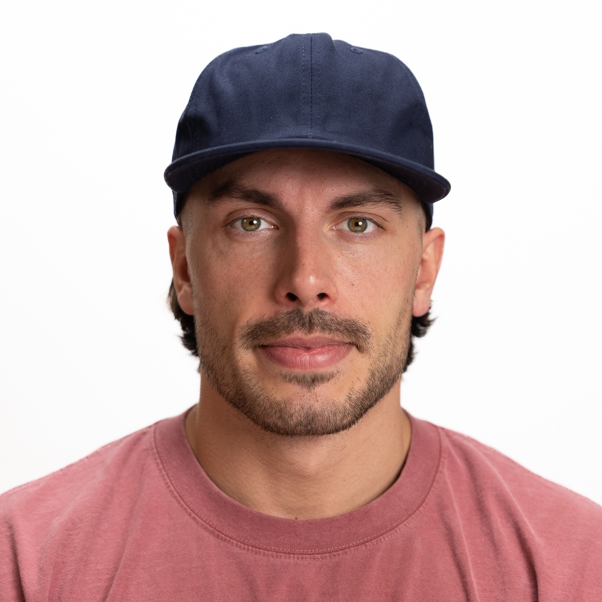 GNV-1004SB - 6 Panels Low Profile Flat Bill 6 PANELS 6 PANELS - UNSTRUCTURED ADJUSTABLE BUCKLE BUCKLE STRAP COTTON FLAT FLAT BILL low profile nissi caps UNISEX UNSTRUCTURED