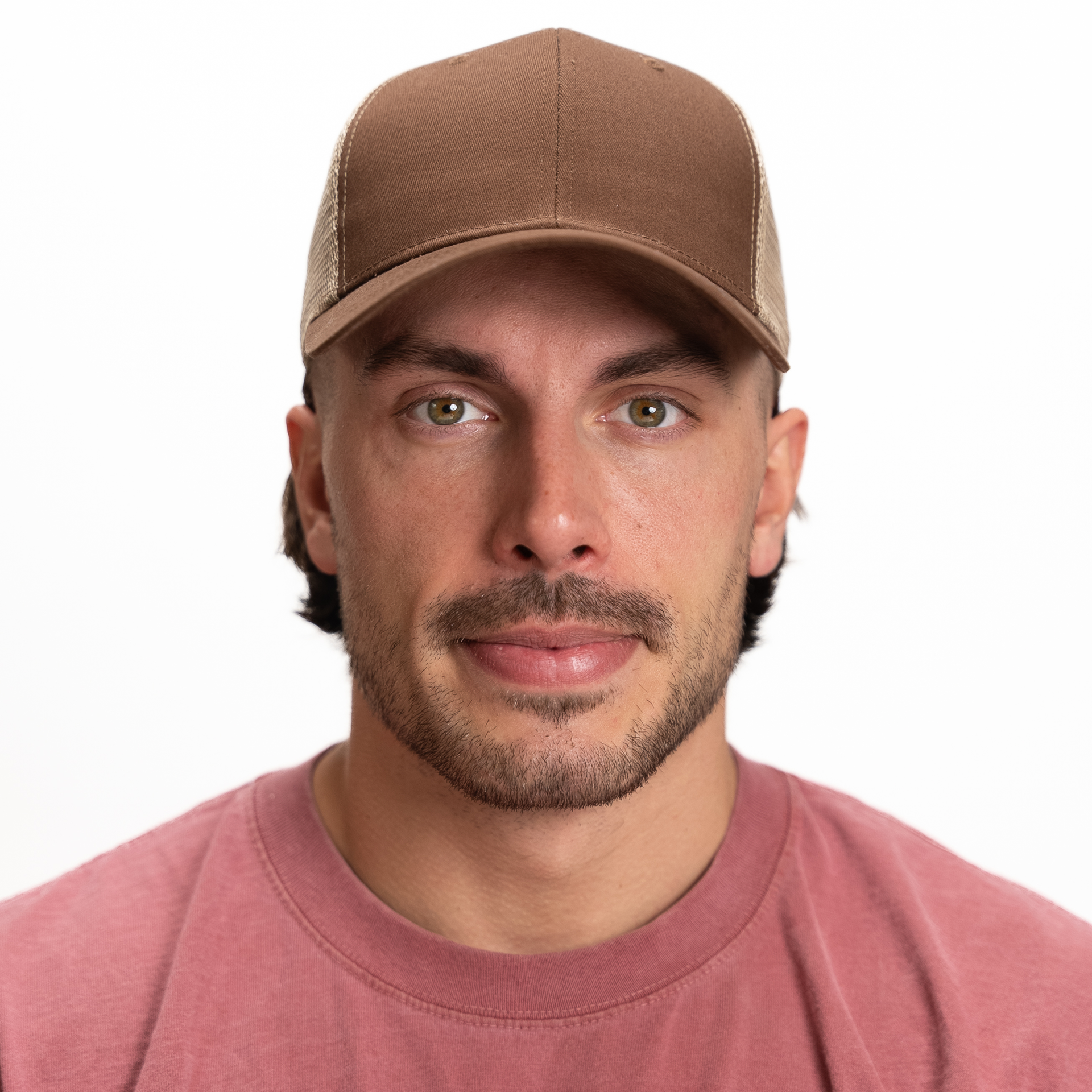 GNV-6606T - Premium Trucker Mesh Cap 6 PANELS CAP COTTON / POLYESTER CURVE headwear MESH mid profile nissi caps SNAPBACK STRUCTURED TRUCKER MESH UNISEX