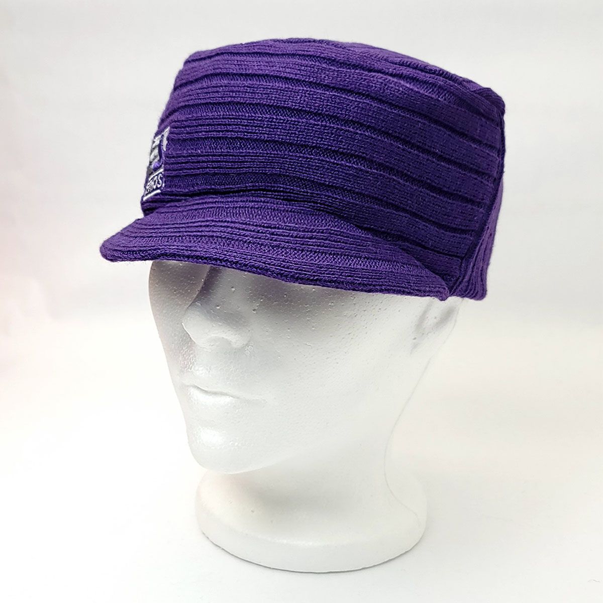 Military Knit Cap - Multi-Coloured Purple OSFA