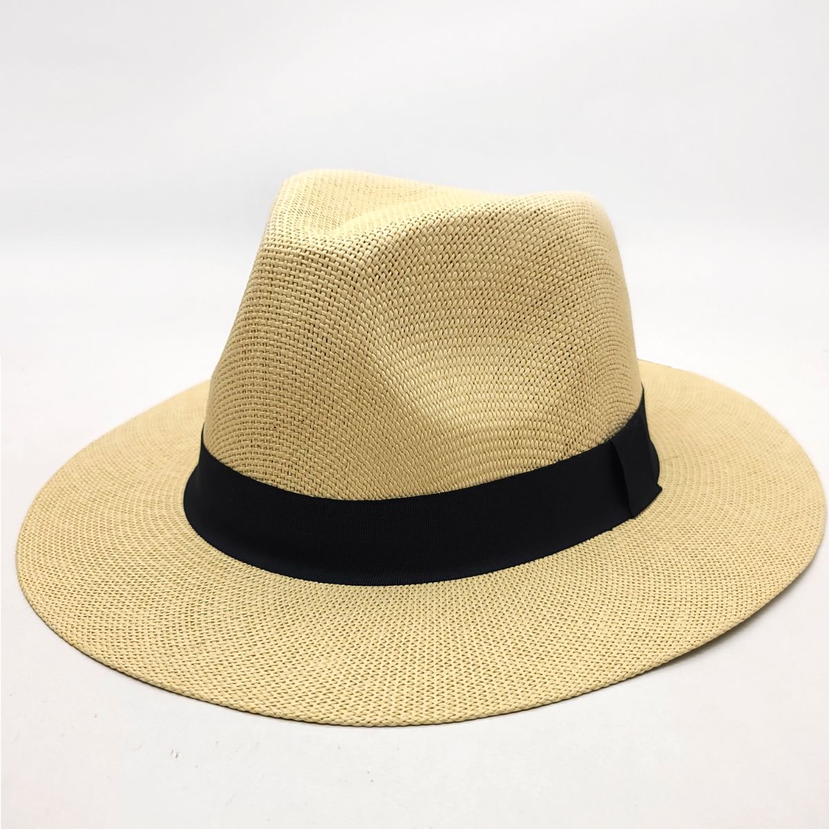Panama Hat - F2025, 100% Straw, Multi-Coloured, OSFA, Adjustable Natural OSFA Fashion Hat New