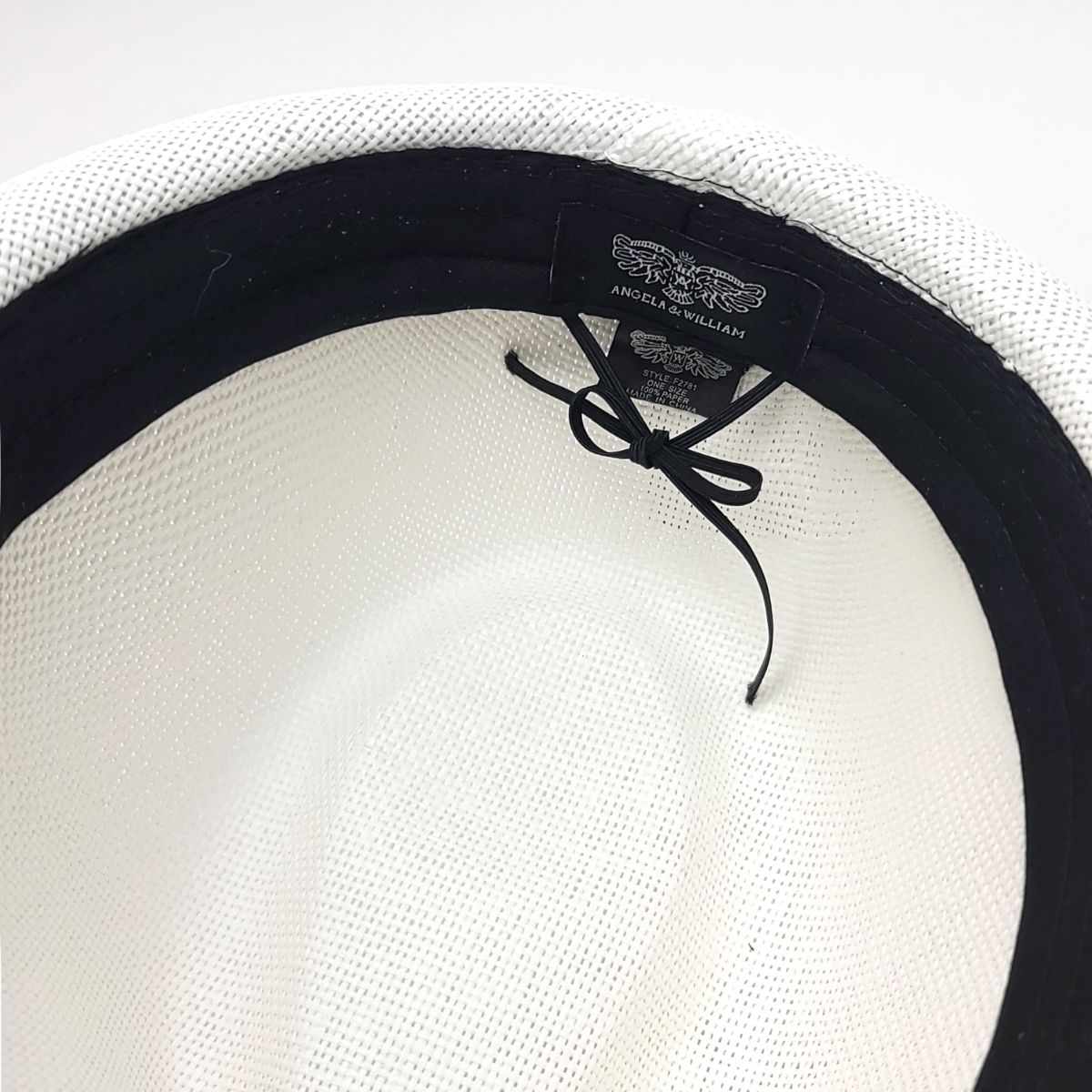 Fedora Hat - F2781, 100% Straw, Multi-Coloured, OSFA, Adjustable Fashion Hat New