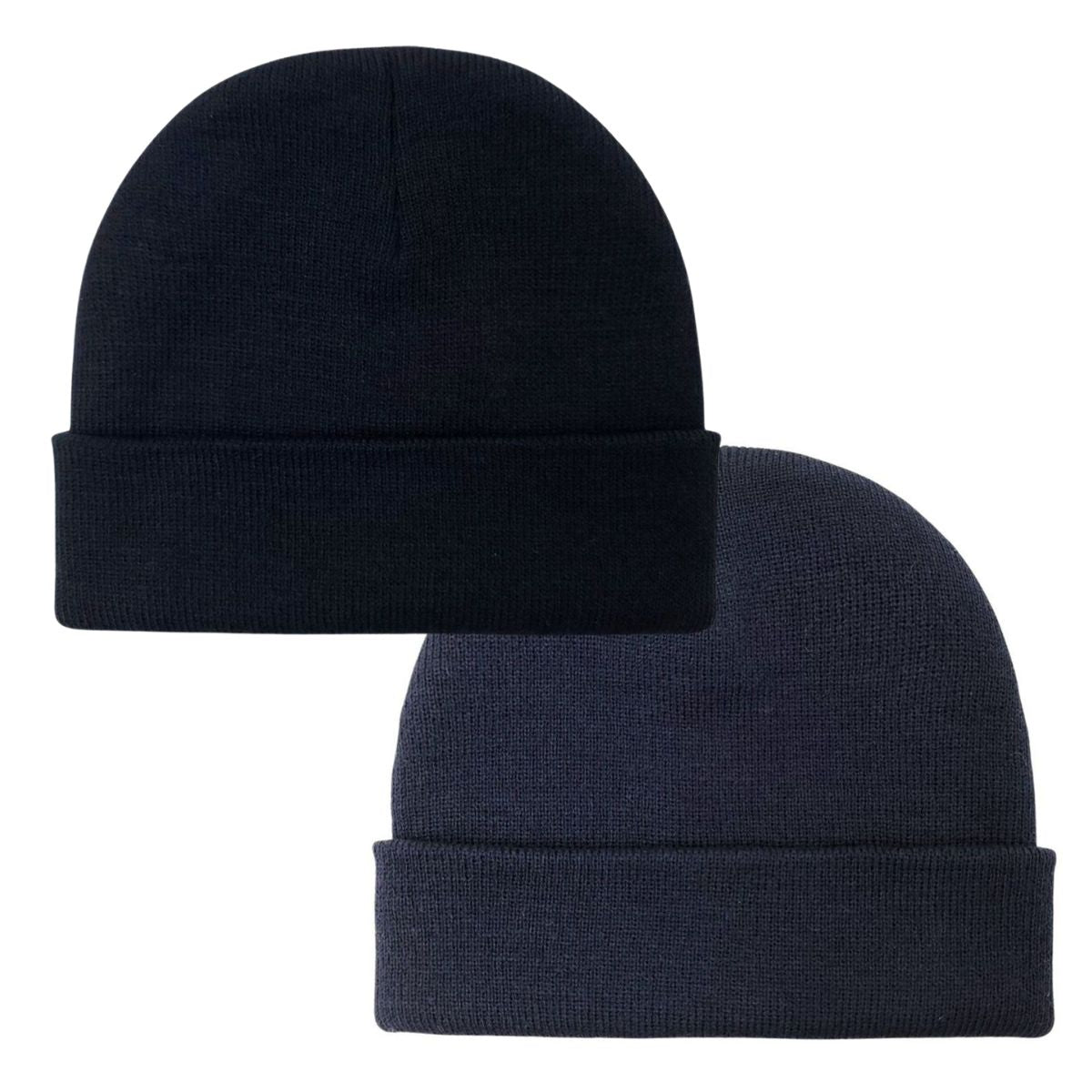 Fisherman Beanie - with Cuff, Muli Colours