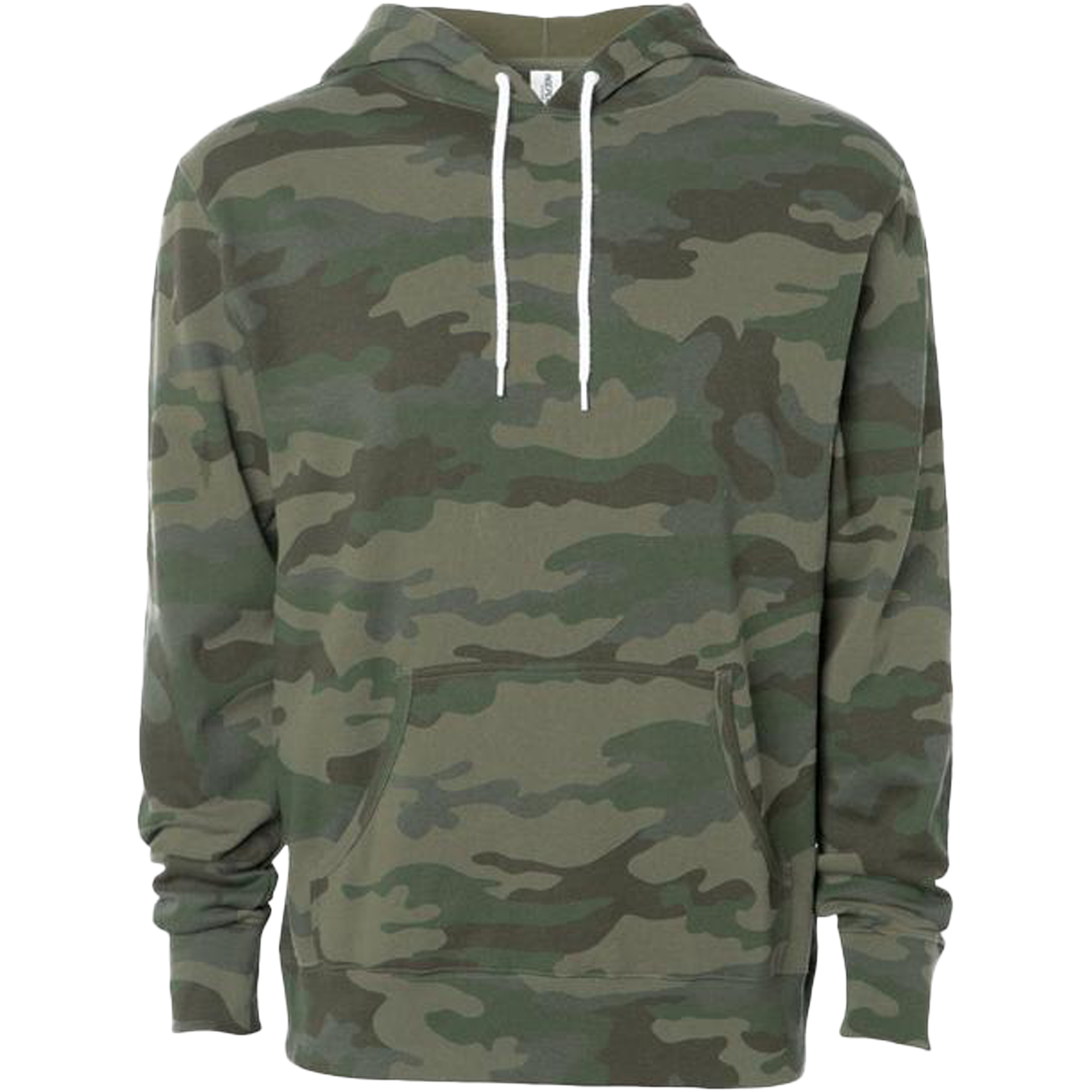 AFX90UN - Unisex Pullover Hooded Sweatshirt Forest Camo AFX AFX90 AFX90UN BASIC FLEECE camo COTTON / POLYESTER hoodie INDEPENDENT Lightweight PULLOVERS REGULAR shsdchildproduct tearaway UNISEX