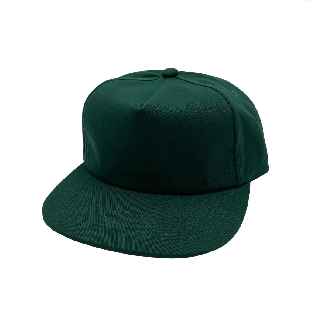 NISSI CAPS CVC 5 Panels Unstructured Flat Bill Cap
