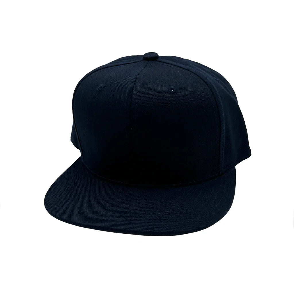 NISSI CAPS GNV-OTS001, - 6 Panels Flat Bill Snapback, Navy