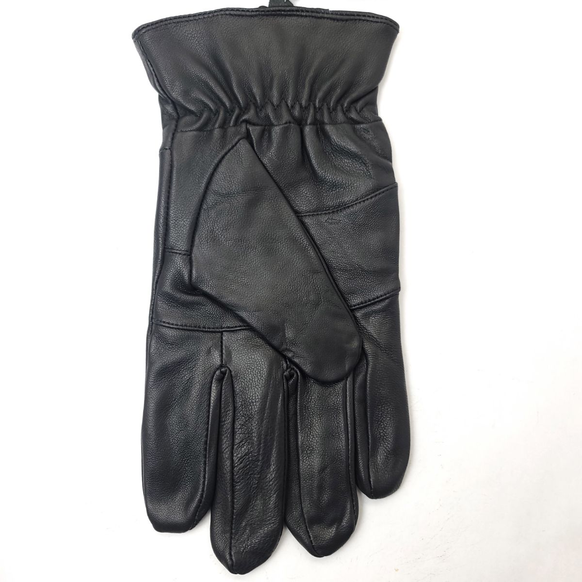 Men's Leather Gloves with Zipper - GL2371, Genuine Leather, 4 Sizes Dozen Special winter accessories