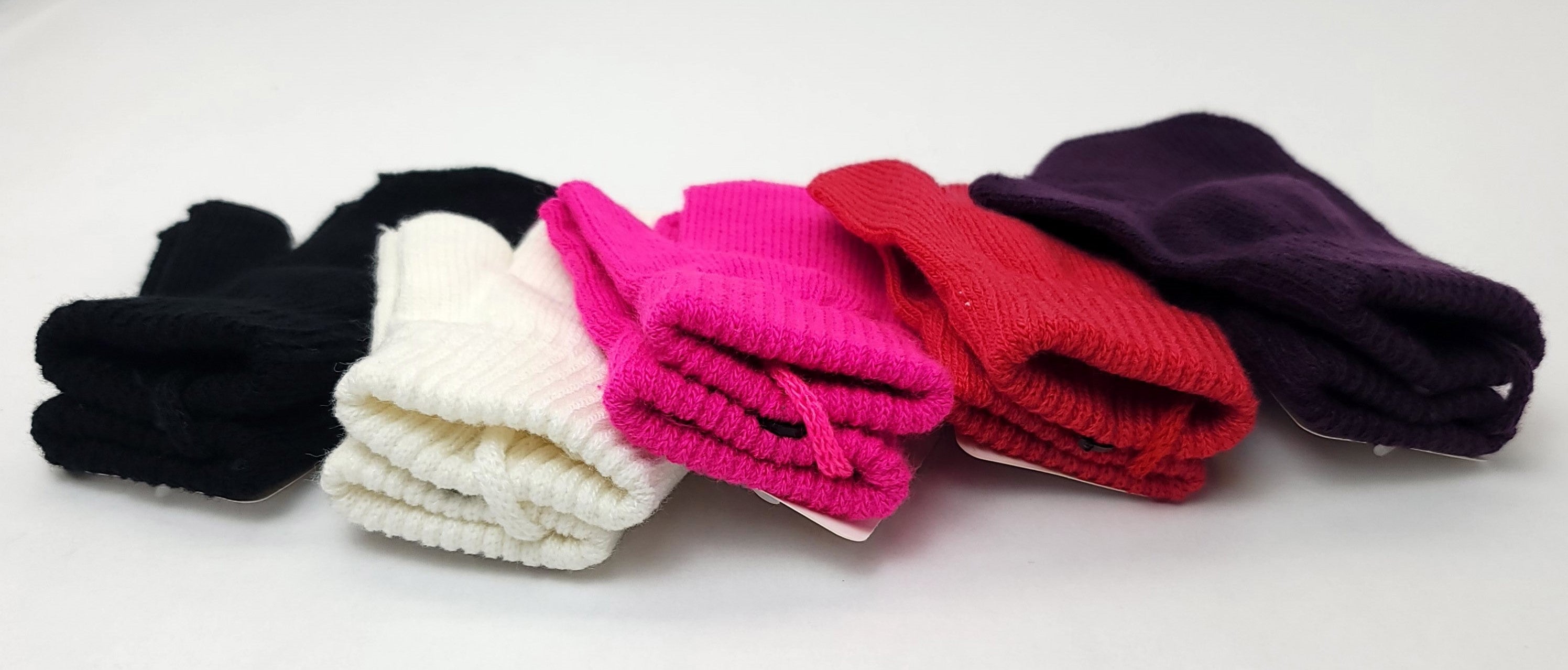 Toddler String Mitten Gloves - 20118AST, Assorted Colour Dozen Package winter accessories Youths