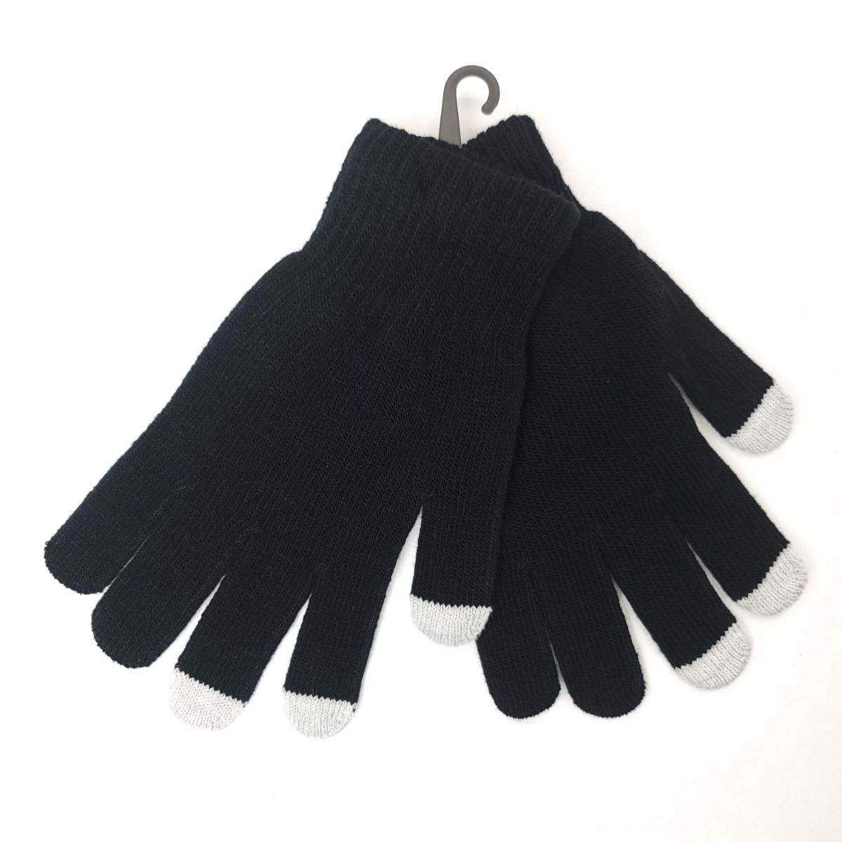 Touch Screen Gloves - 16473BLA, Black, Dozen Package winter accessories
