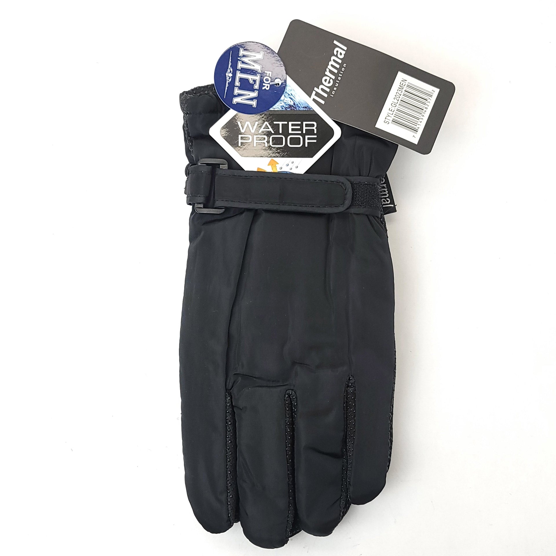 Water Proof Gloves, Men - GL2023MEN, Black Dozen Special winter accessories
