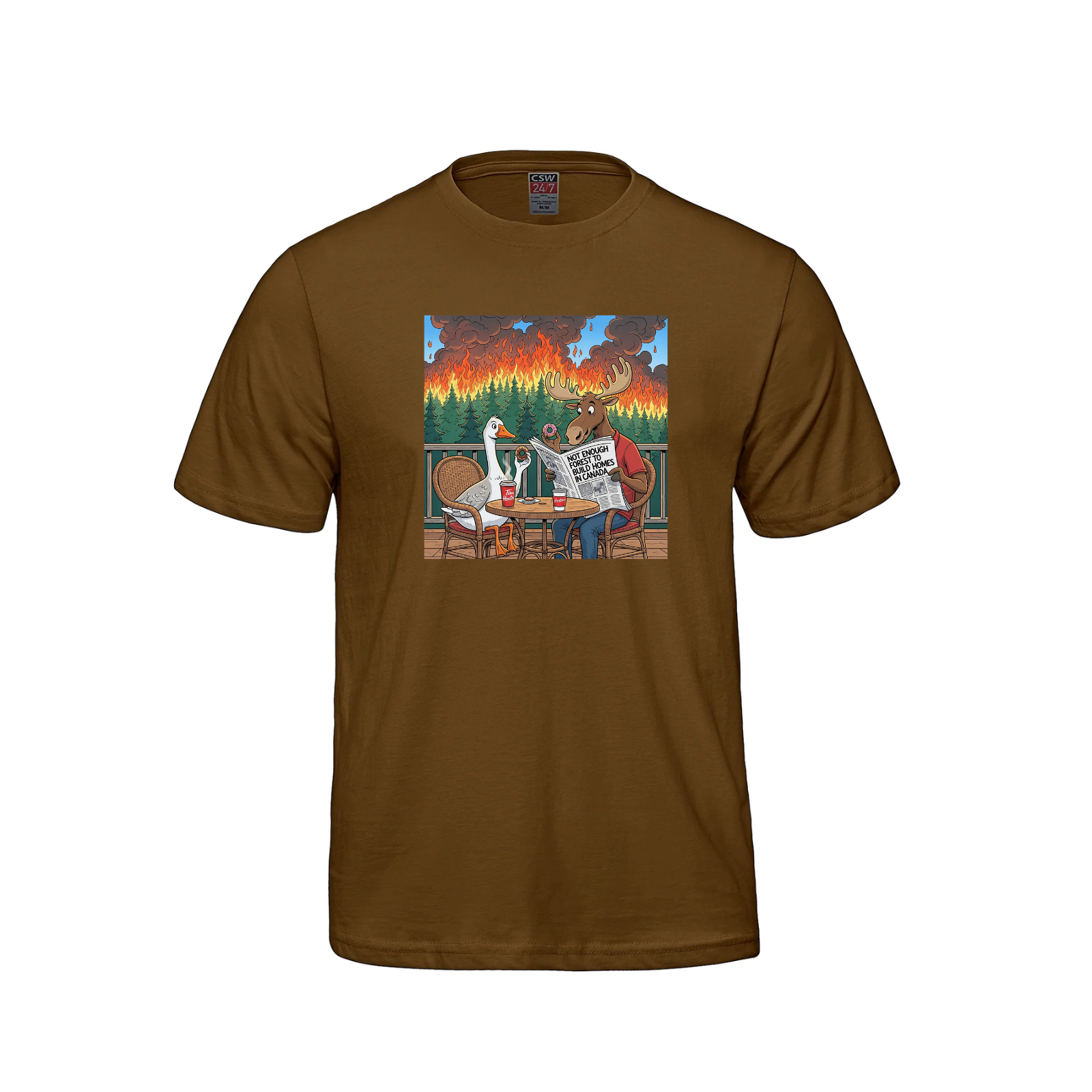 Canadian Contradictions T-Shirt daily dollar