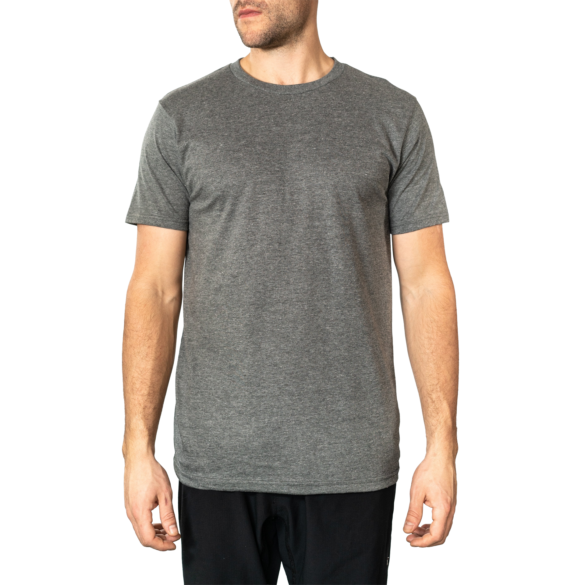 47146 - Men's London Tee's Graphite Heather COTTON / POLYESTER FITTED Lightweight MEN OPTIMA REGULAR shsdchildproduct tearaway