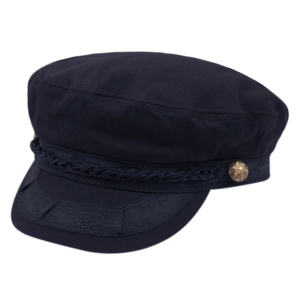 Greek Fisherman Hat - CD2256, 100% Cotton, L/XL Navy L XL Fashion Hat