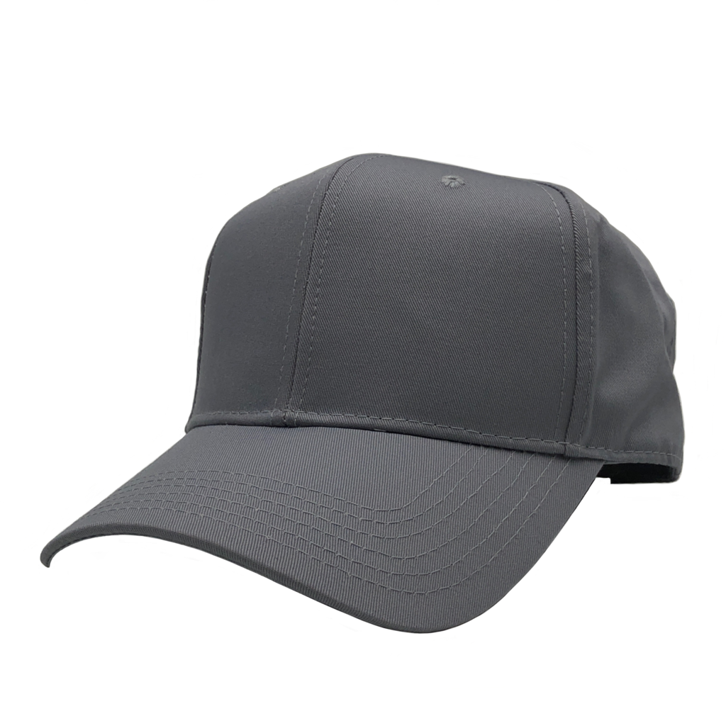 GN-1050 - Pro Style Cap Gray One Size 1050 6 PANELS casquette COTTON / POLYESTER CURVE hat hats headwear HIGH PROFILE NISSI nissi caps SNAPBACK STRUCTURED UNISEX