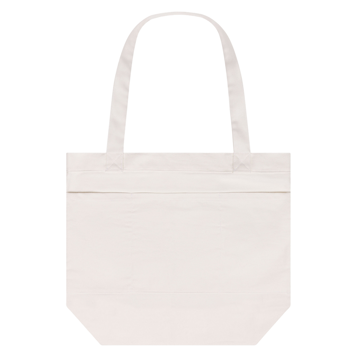 BLNKSMADE T5101, | Grid Tote, Cream