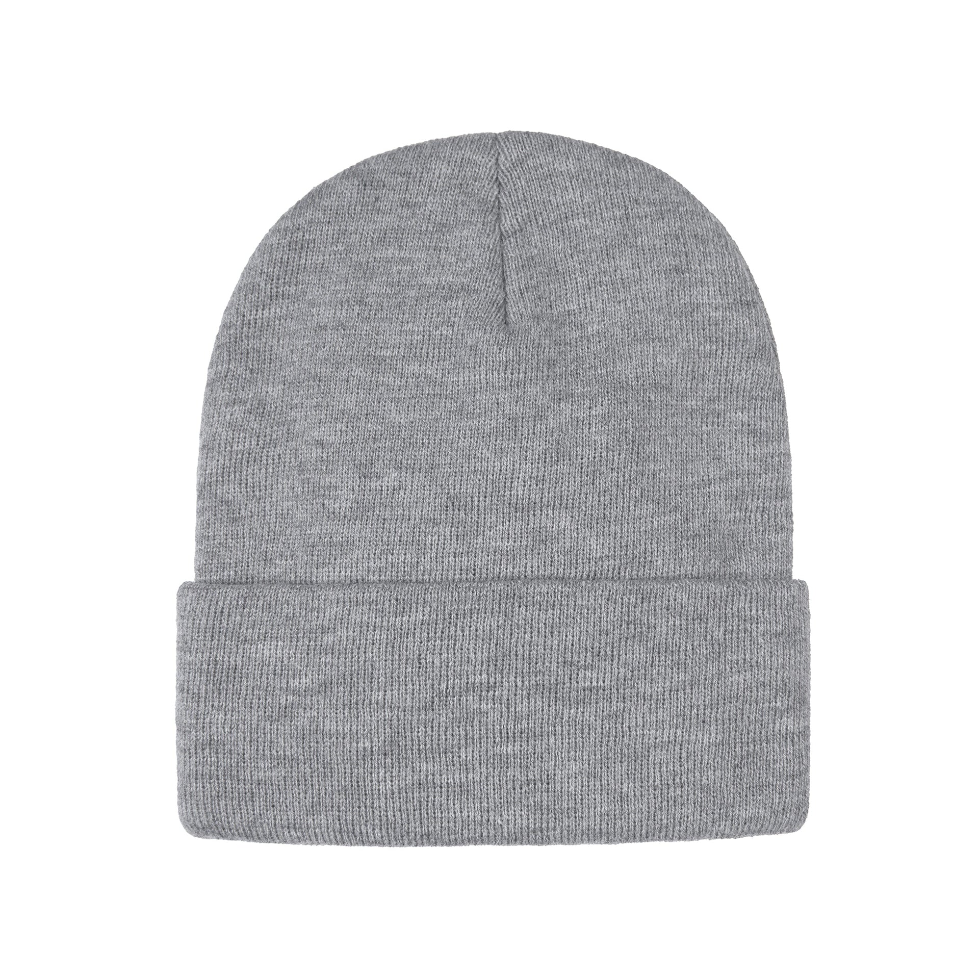H08000 - Polar - Acrylic Knit Cuff Toque Athletic Grey Heather 0530 0530M 0550 0550M 1850 800 8000 __label:NEW beanie beenie caps fold over h800 h8000 hats knit toque tuque