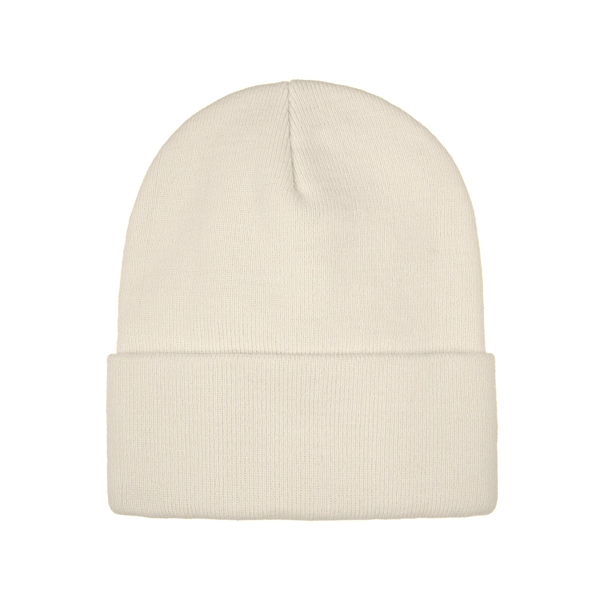 H08000 - Polar - Acrylic Knit Cuff Toque Ivory 0530 0530M 0550 0550M 1850 800 8000 __label:NEW beanie beenie caps fold over h800 h8000 hats knit toque tuque