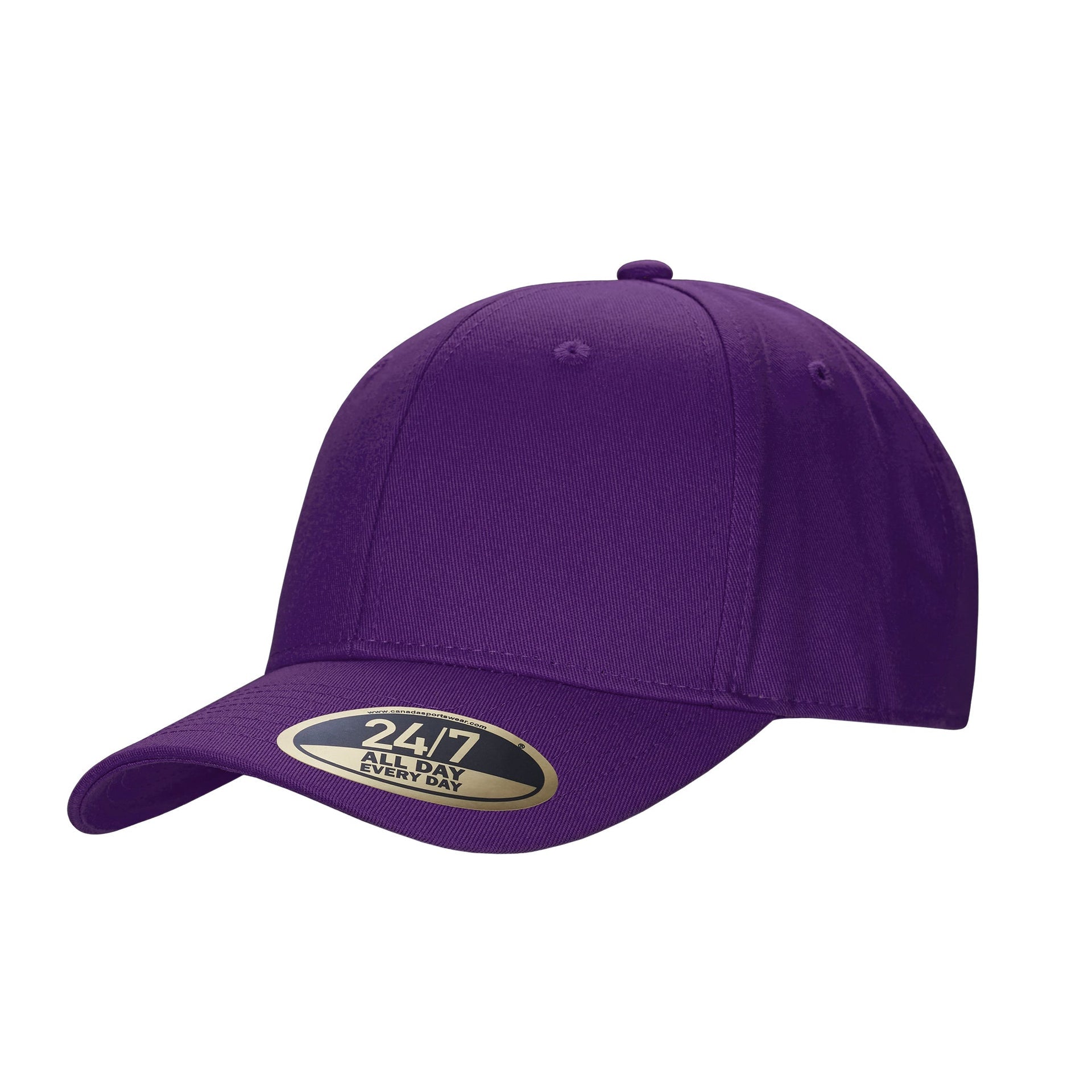 H08200 - Value - Snap Back Cotton Twill Cap Purple 08200 8200 __label:IN-STOCK c130 caps cotton cap y130